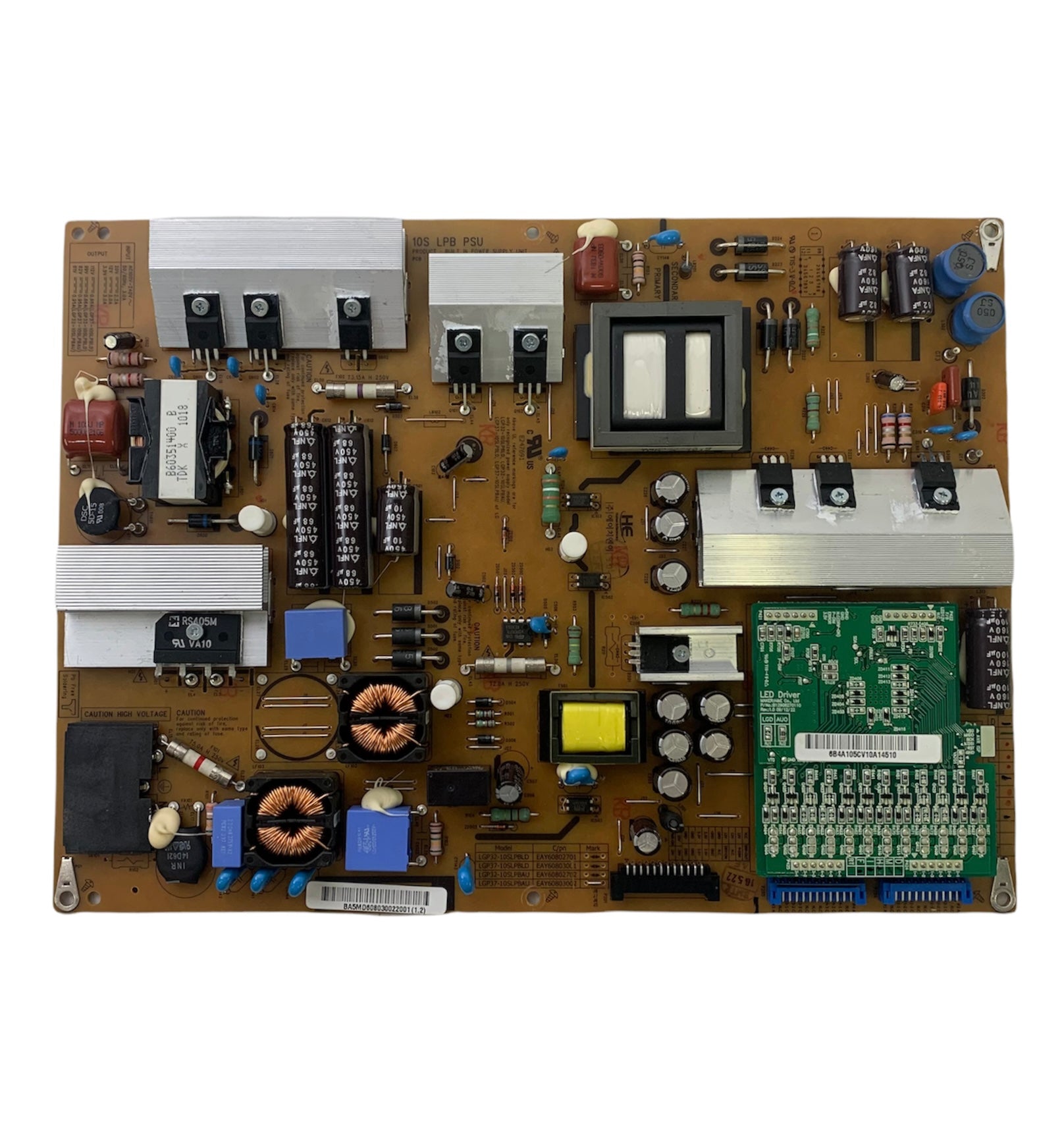 LG EAY60803002 (LGP37-10SLPBAU) Power Supply for 37LE5300-UC