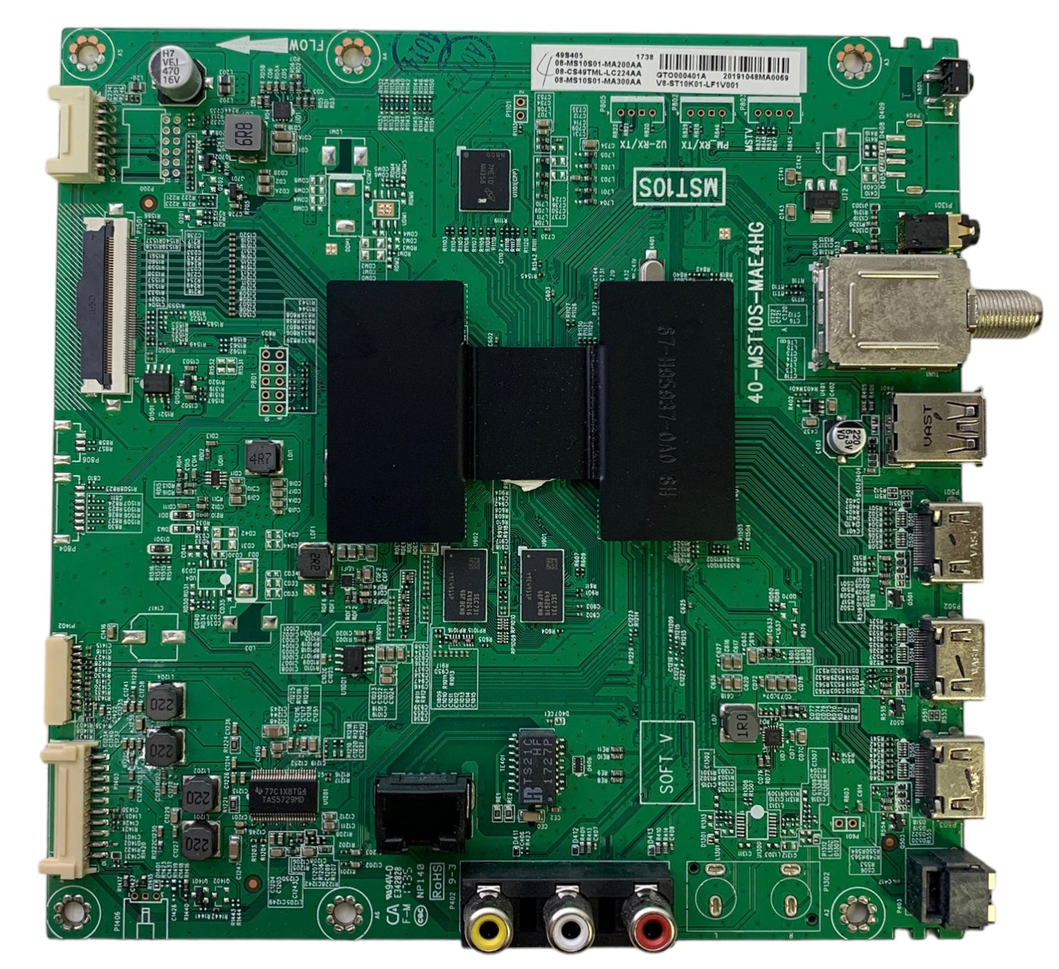 TCL 08-CS49TML-LC224AA Main Board for 49S405TABA/49S403TBAA