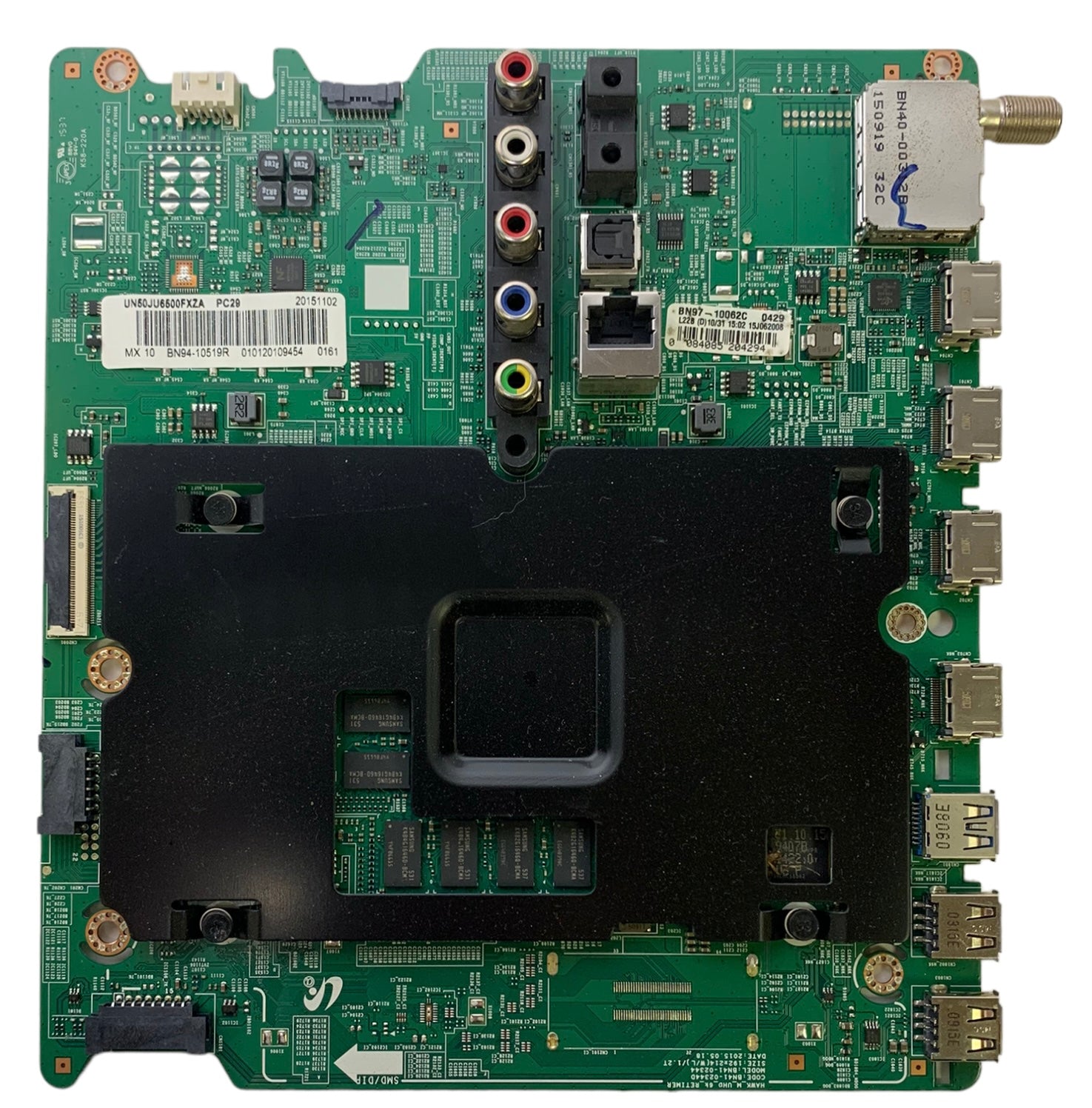 Samsung BN94-10519R Main Board for UN50JU6500FXZA (Version IH02)