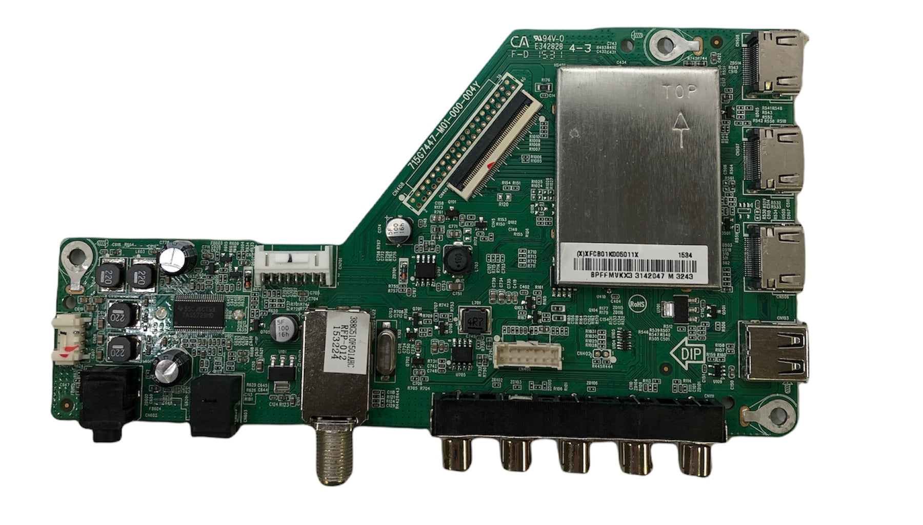 Sharp 756TXFCB01K0050 Main Board for LC-32LB370U