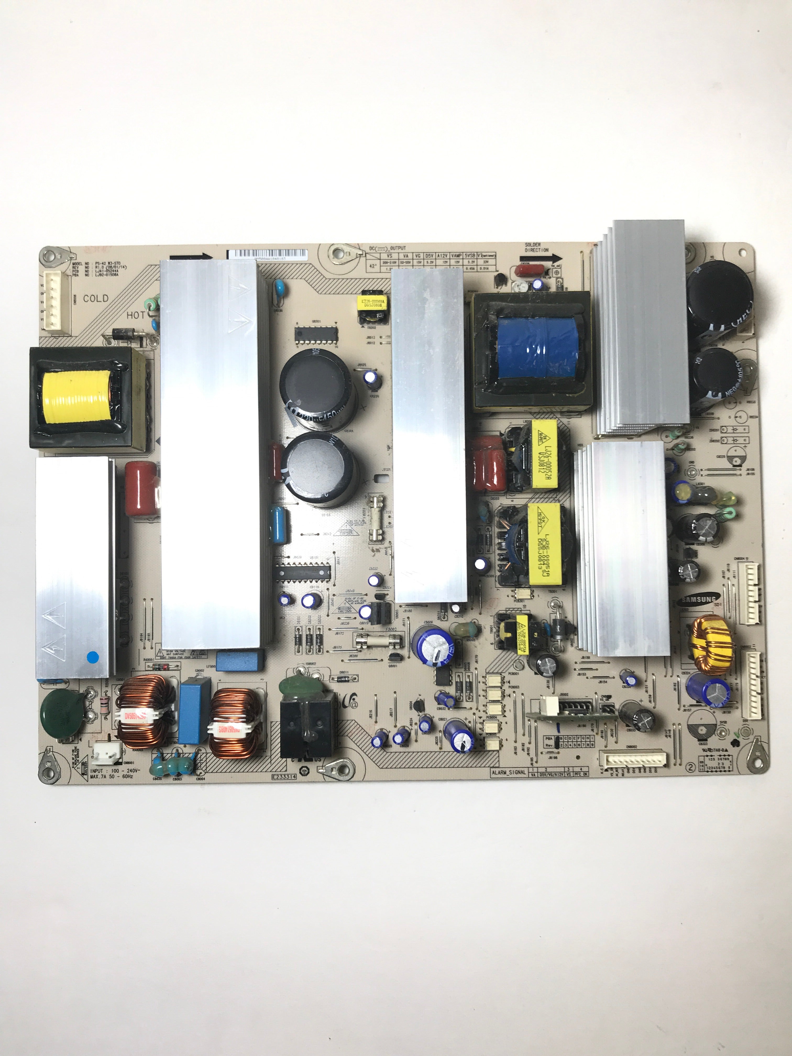 Vizio 0940-0000-2270 Power Supply VP422HDTV10A / VP423HDTV10A / DX-PDP42-09