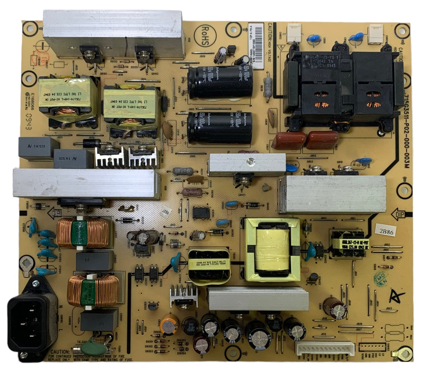 Insignia ADTV8RG1AAAL Power Supply for NS-L42Q-10A