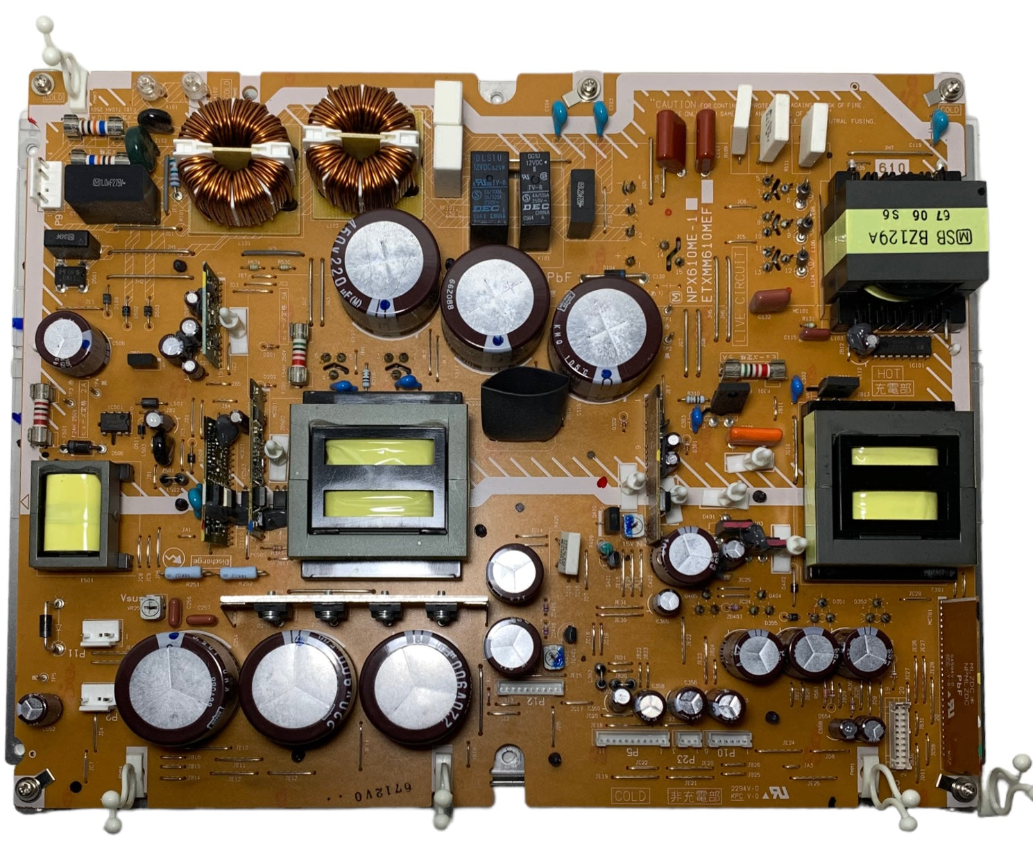 Panasonic ETXMM610MEF (NPX610ME-1) Power Supply Unit