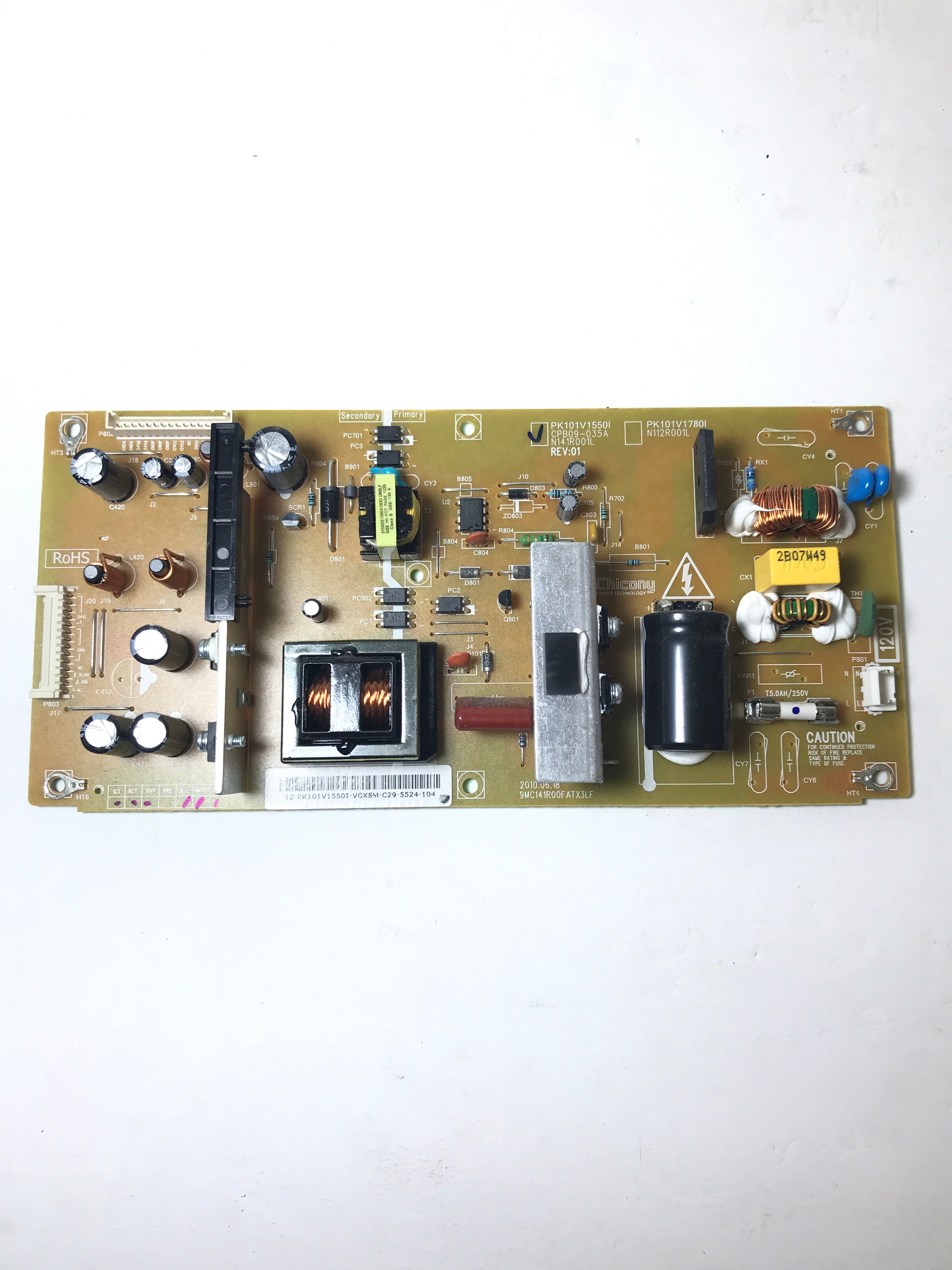 Toshiba PK101V1550I (CPB09-035A, N141R001L) Power Supply Unit