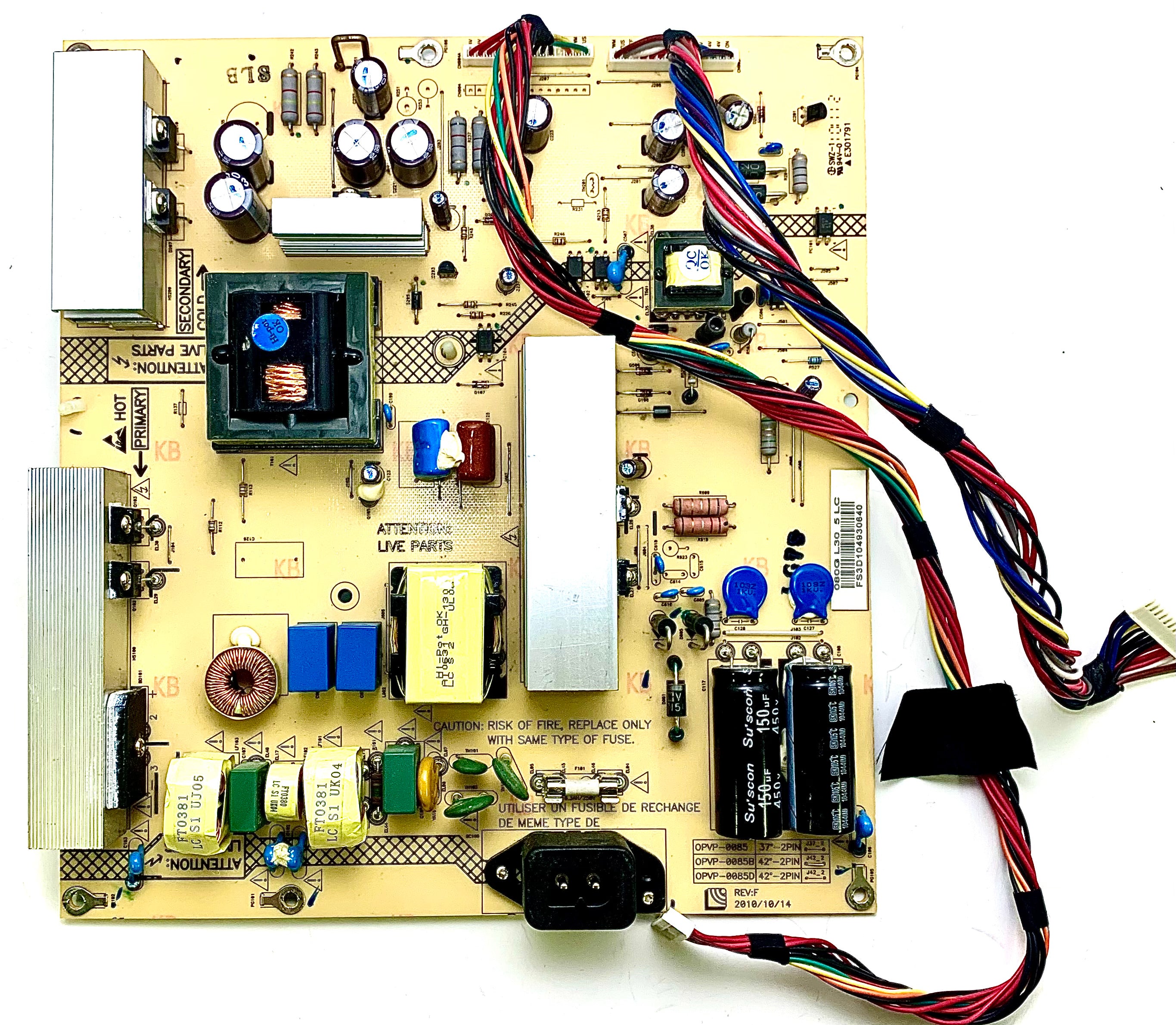 Philips 996510039742 (OPVP-0085B) Power Supply Unit