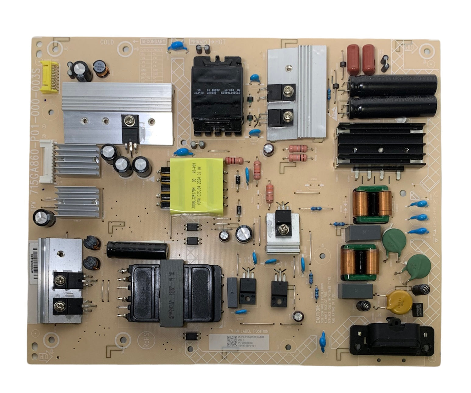 Vizio PLTVKO181XABM Power Supply Board