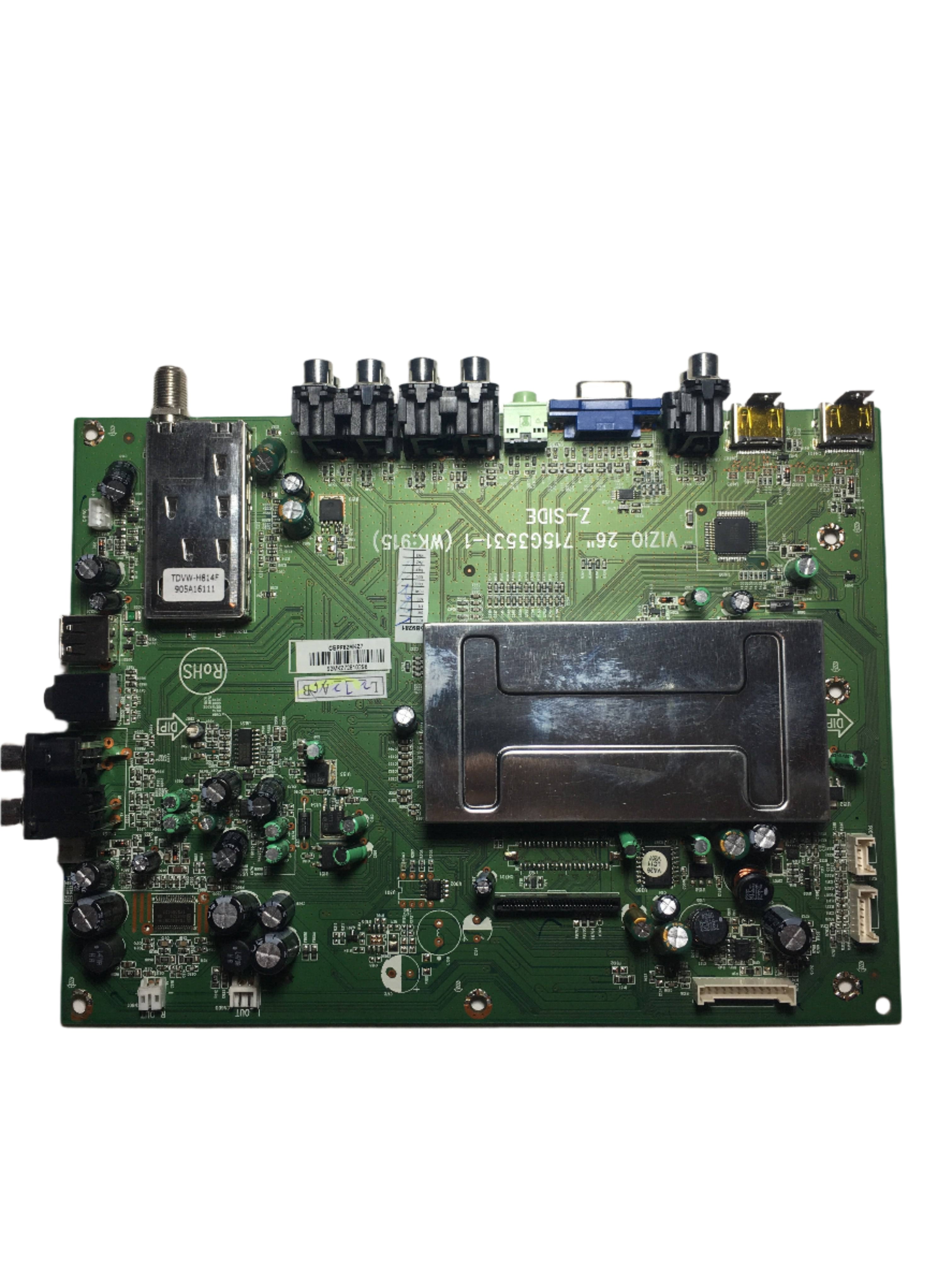 Vizio CBPF82MKZ7 (715G3531-1) Main Board for VA26LHDTV10T