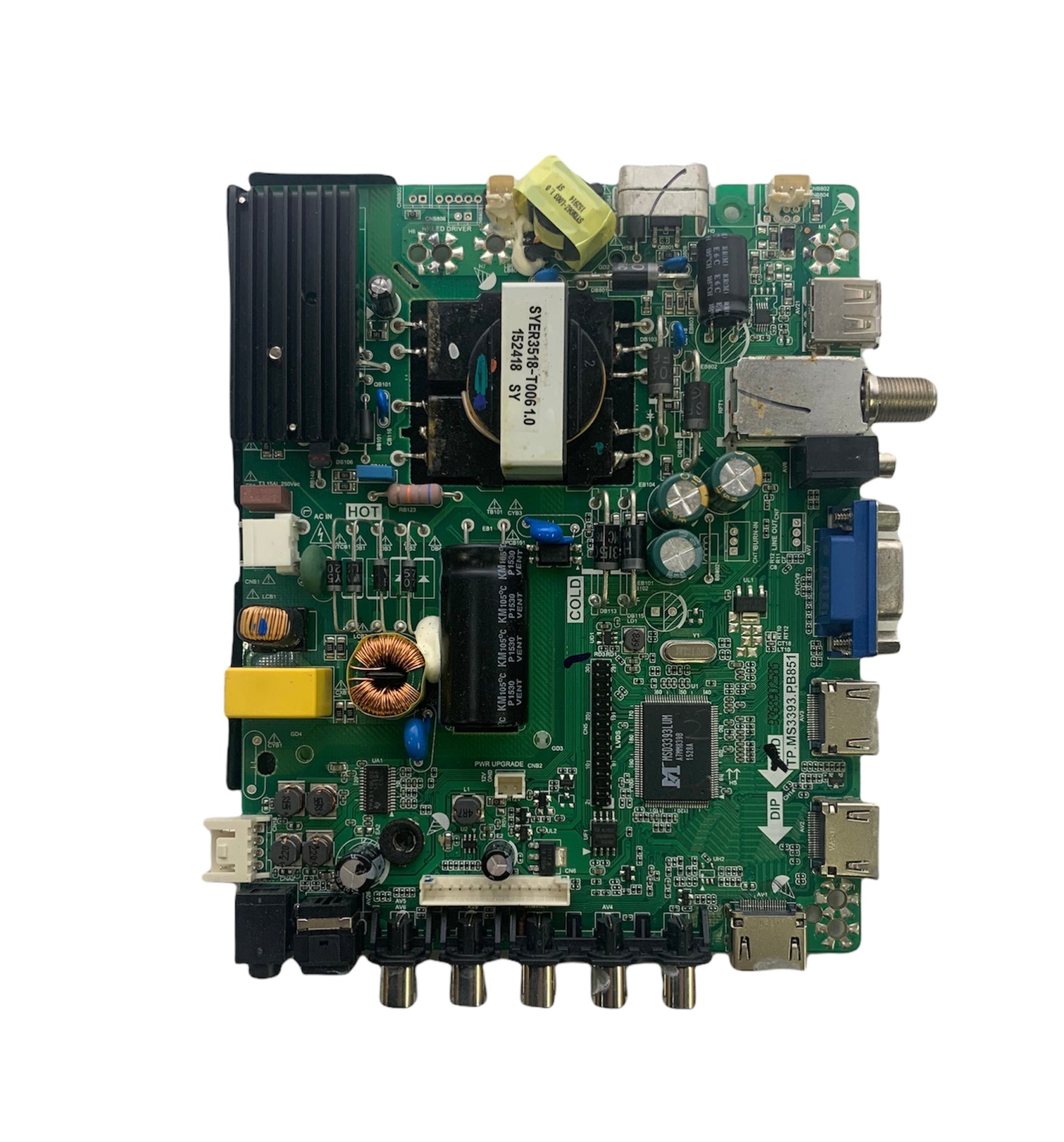 Element 34014433 Main Board / Power Supply for ELEFW505 (J5A5M / H5A5M serial)