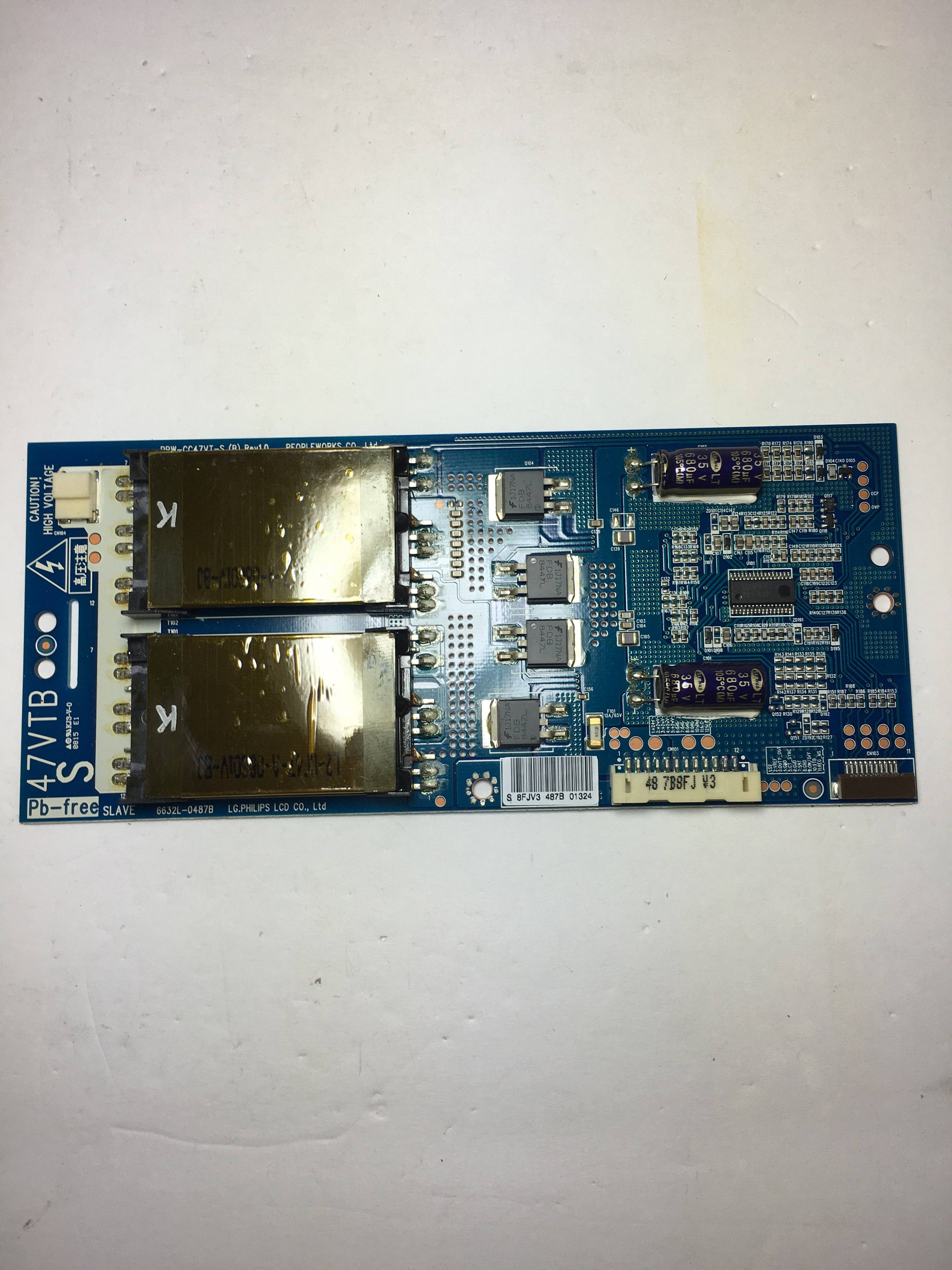 LG Philips 6632L-0487B Backlight Inverter Slave