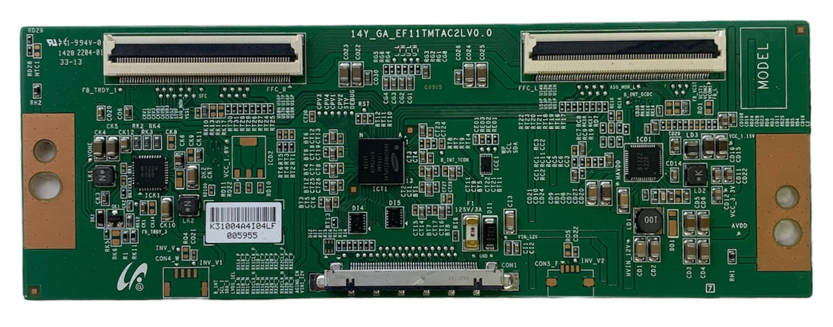Sharp/RCA 9LE98102326700 (14Y_GA_EF11TMTAC2LV0.0) T-Con Board