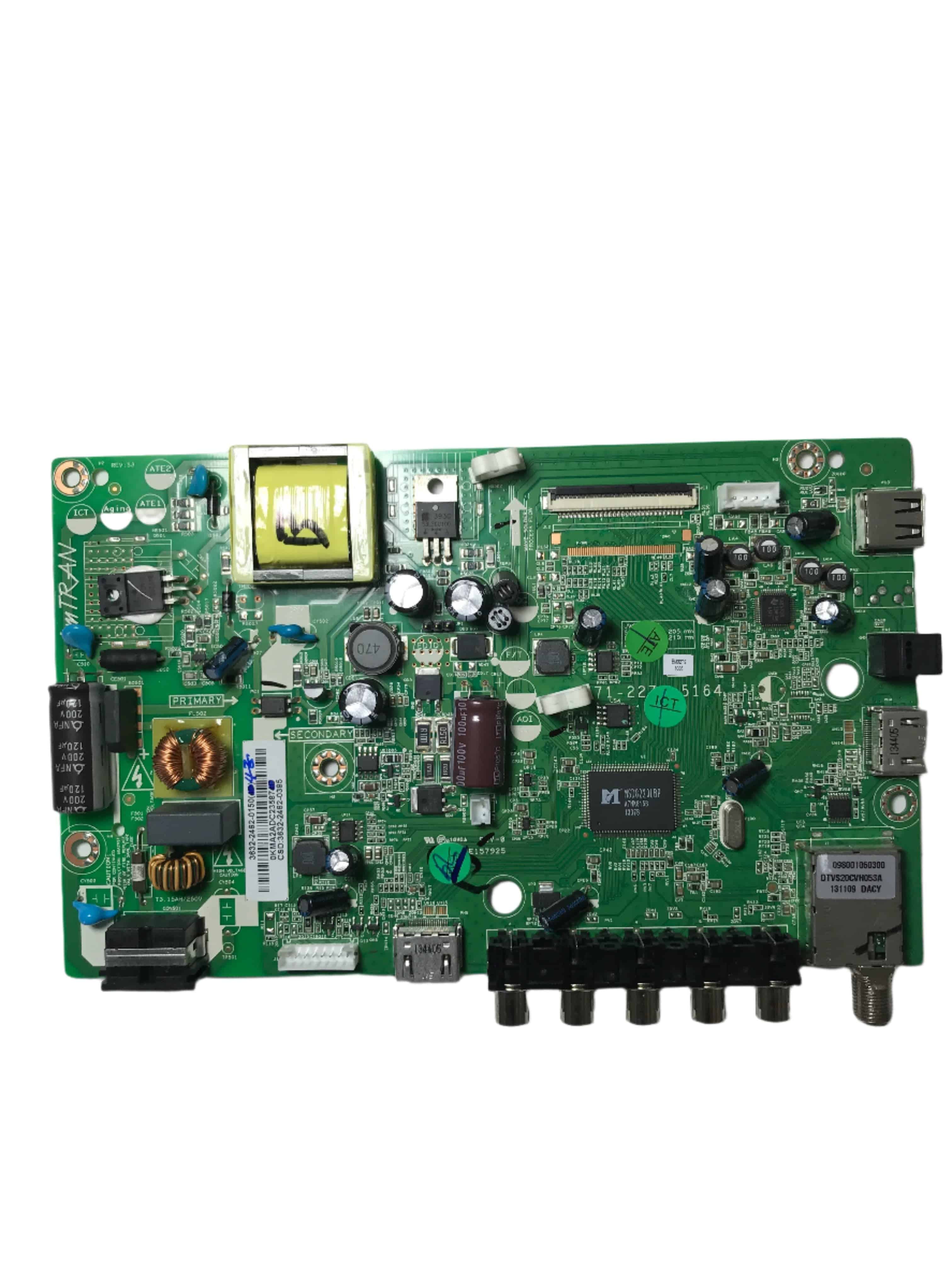 JVC 3632-2462-0150 Main Board / Power Supply for EM32TS