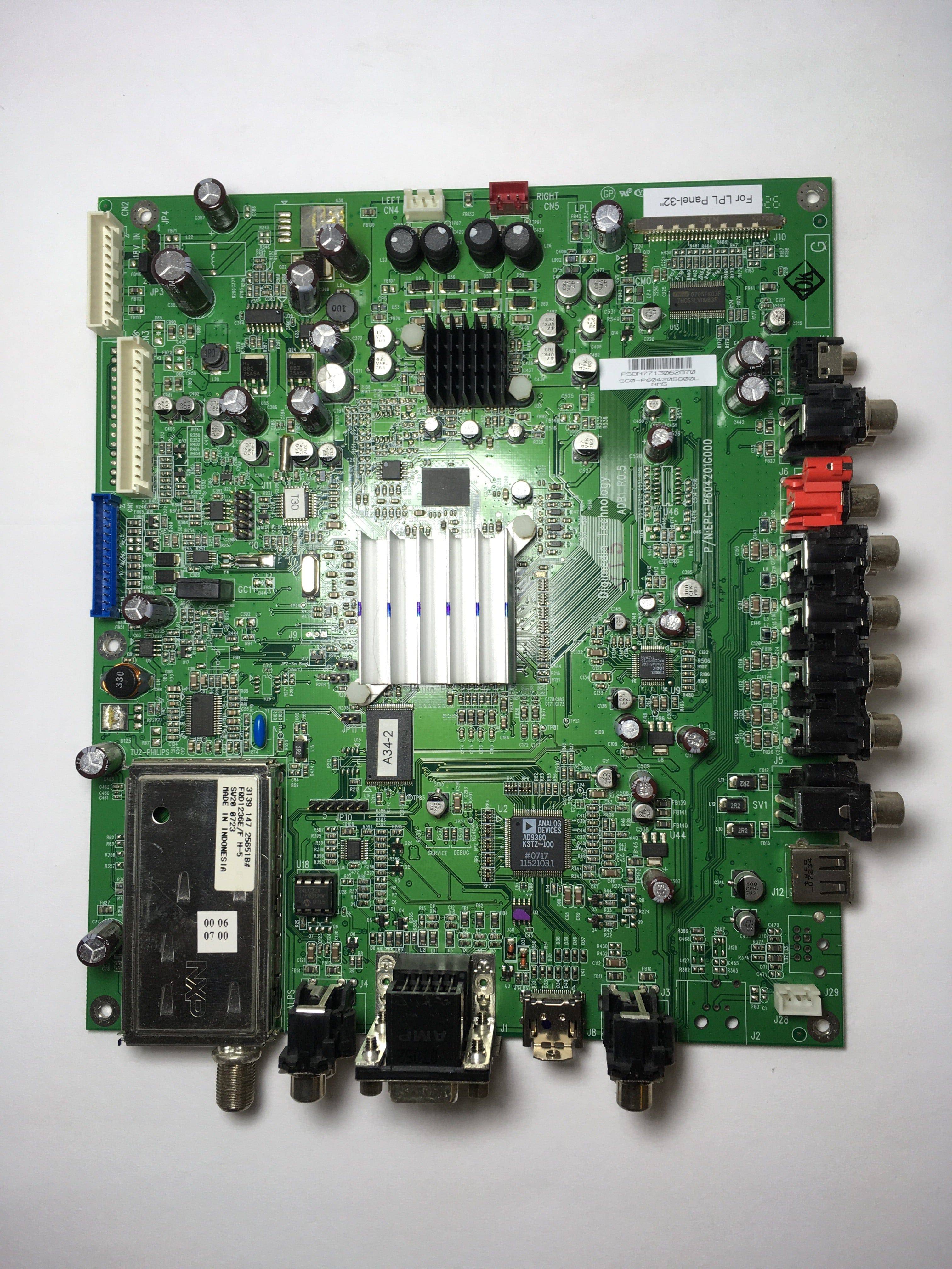 Olevia SC0-P604205G00L Main Board for 232-T12