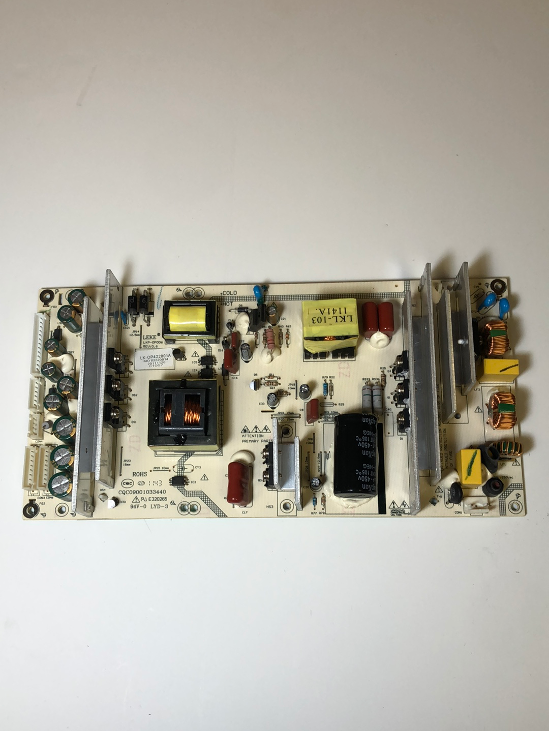 Westinghouse LK-OP422001A Power Supply for VR-4625