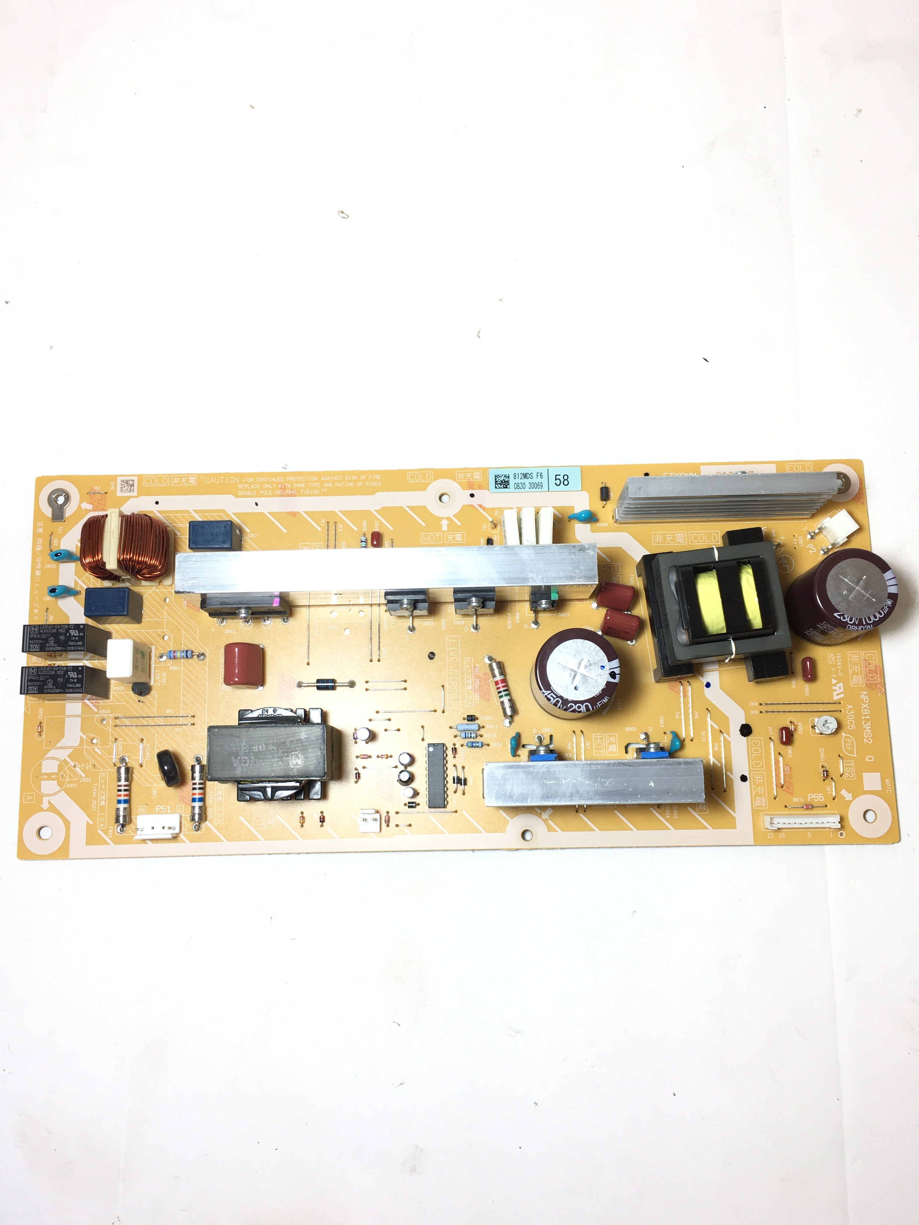 Panasonic ETX2MM812MDS Sub-Power Supply for TC-P58VT25