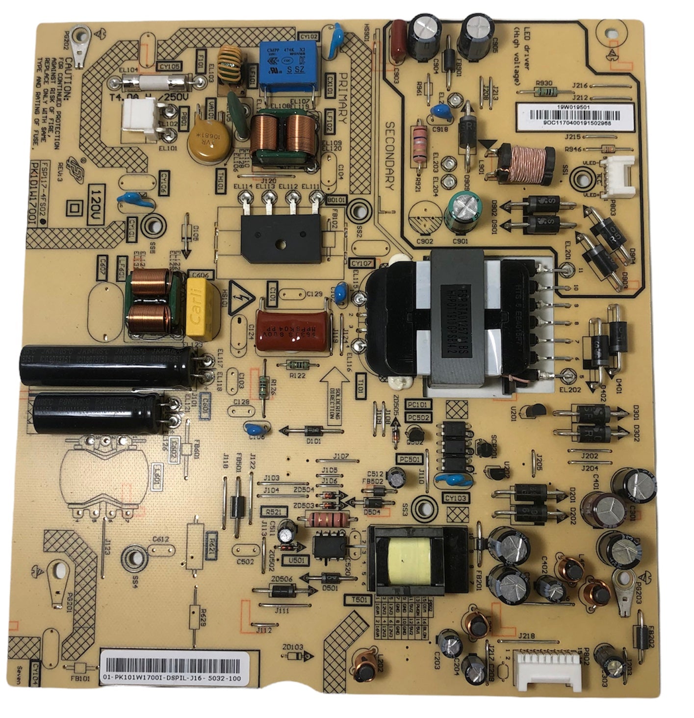 Toshiba PK101W1700I Power Supply/LED Driver