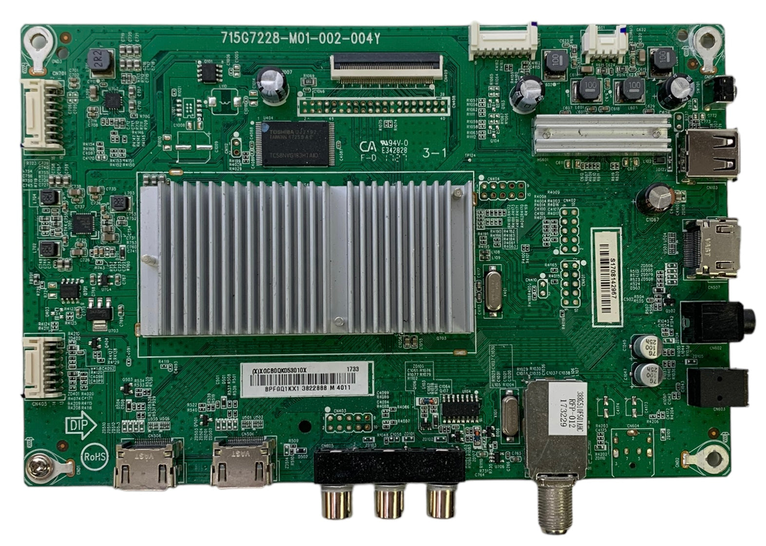 Insignia 756TXGCB0QK053 Main Board for NS-39DR510NA17