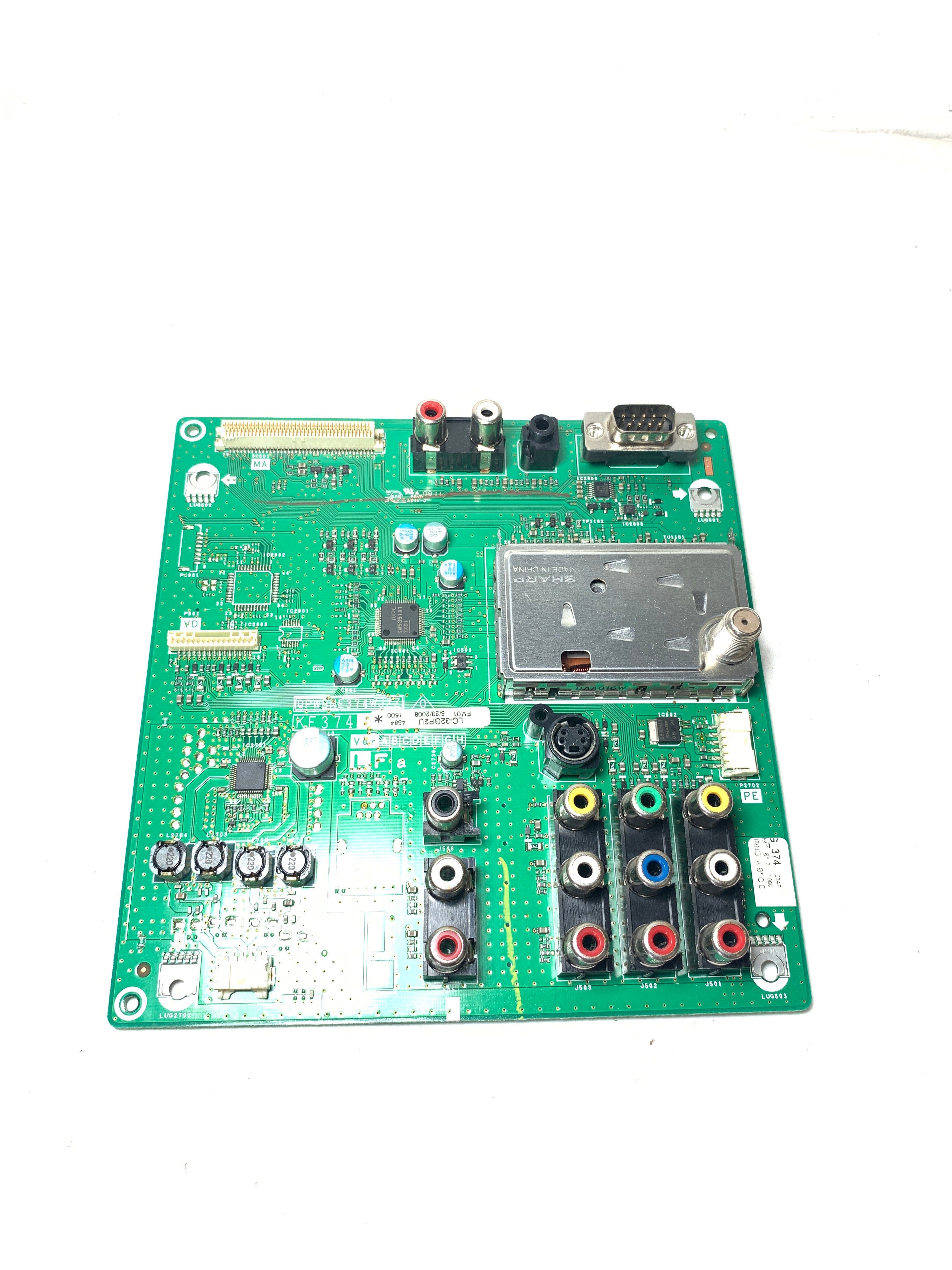 Sharp DUNTKE374FM01 (QPWBNE374WJZZ, KE374) Terminal Board