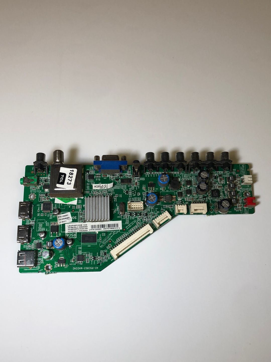 TCL 08-SS55DFN-OC401AA Main Board (40-RSC803-MAD2HG)
