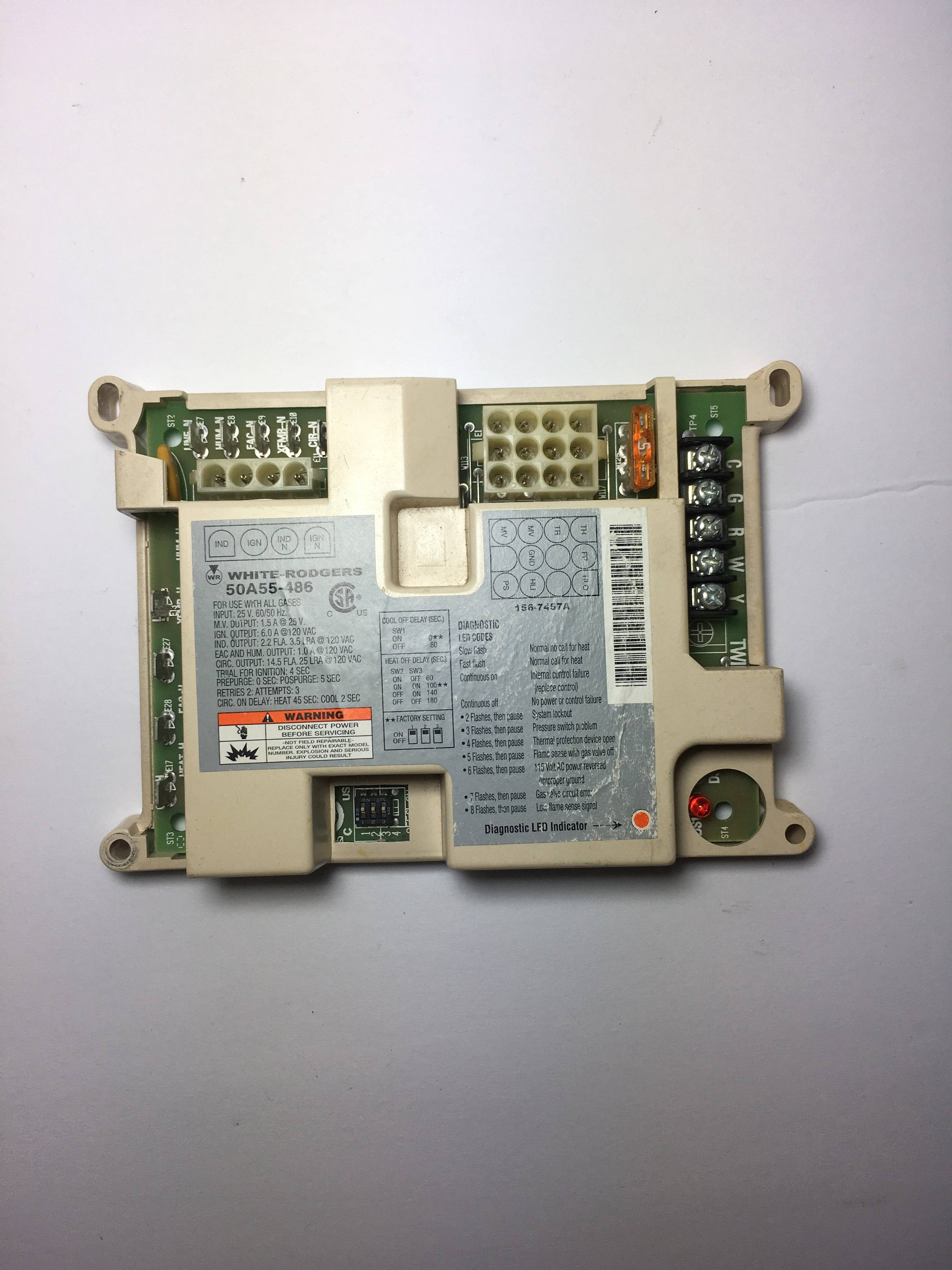 White-Rodgers 50A55-486 Control Board