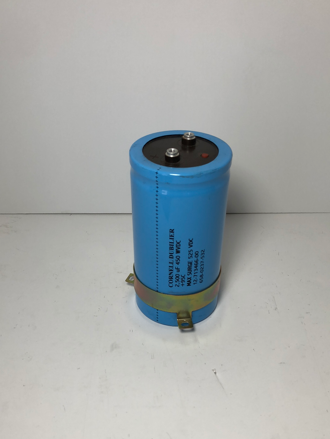 Cornell Dubilier 12-713466-00 Capacitor 2,500 uF 450 WVDC