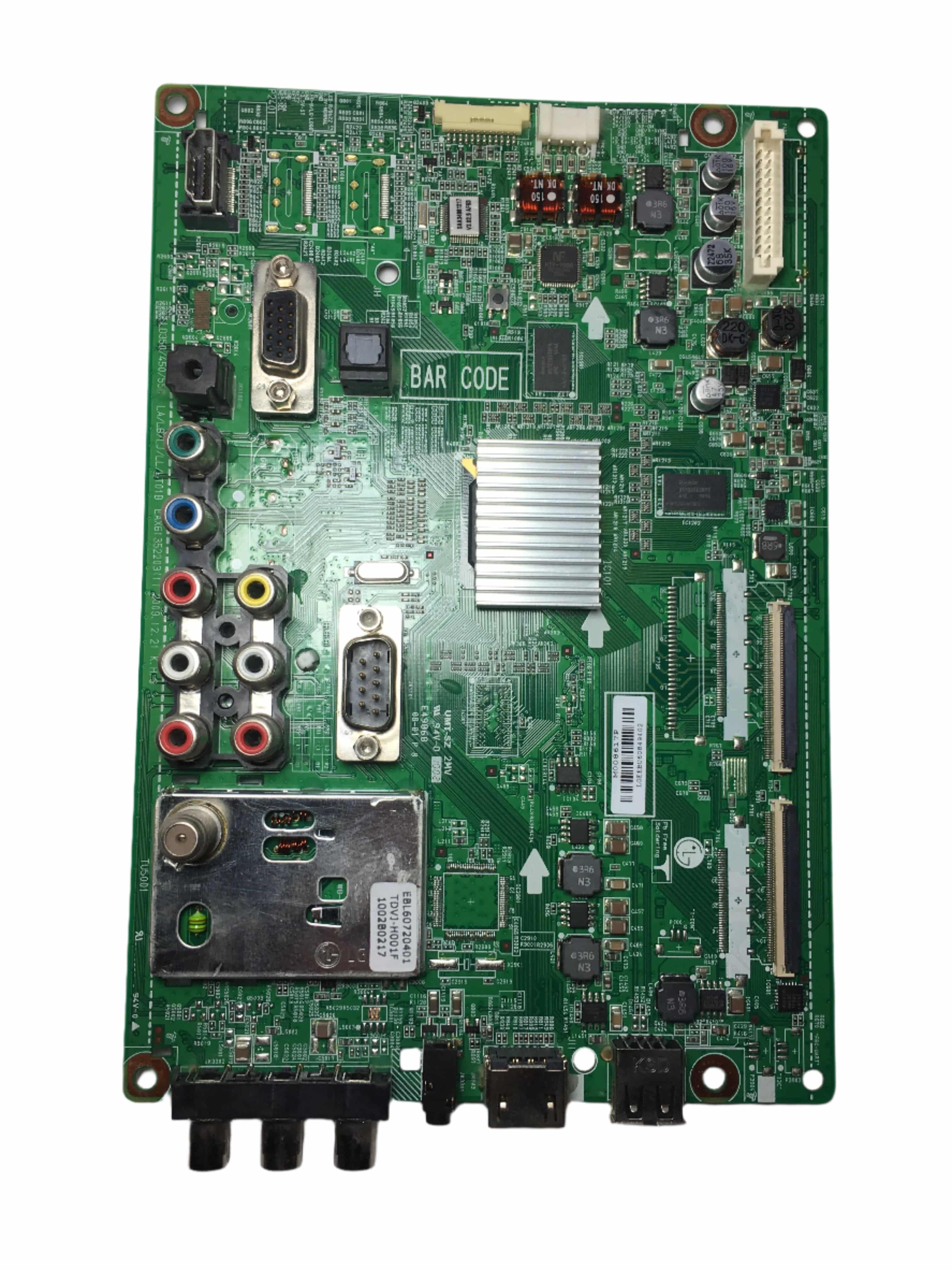 LG EBU60849402 Main Board for 42LD450-UA.CUSWLH