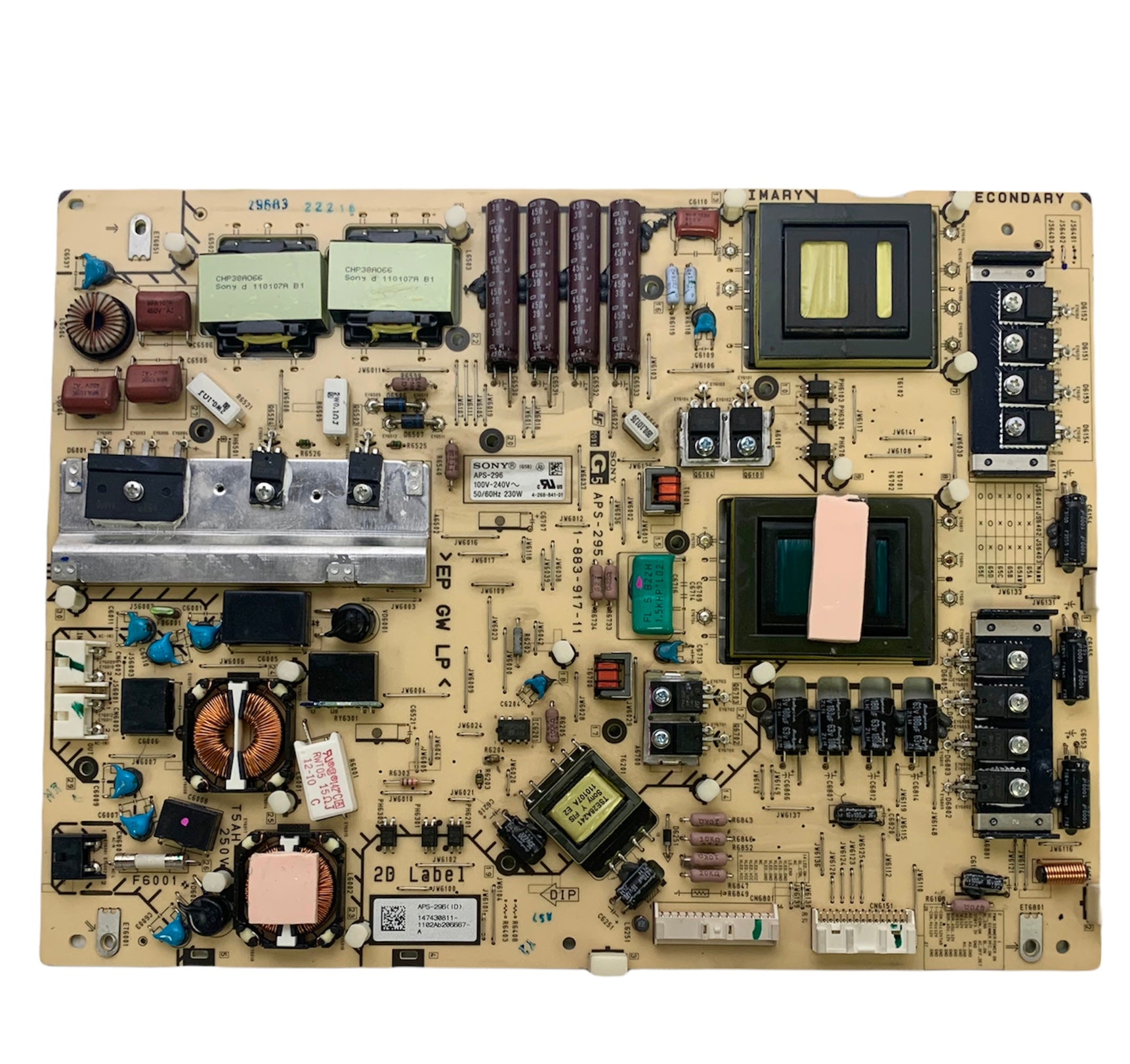 Sony 1-474-308-11 G5 Power Supply for XBR-46HX929