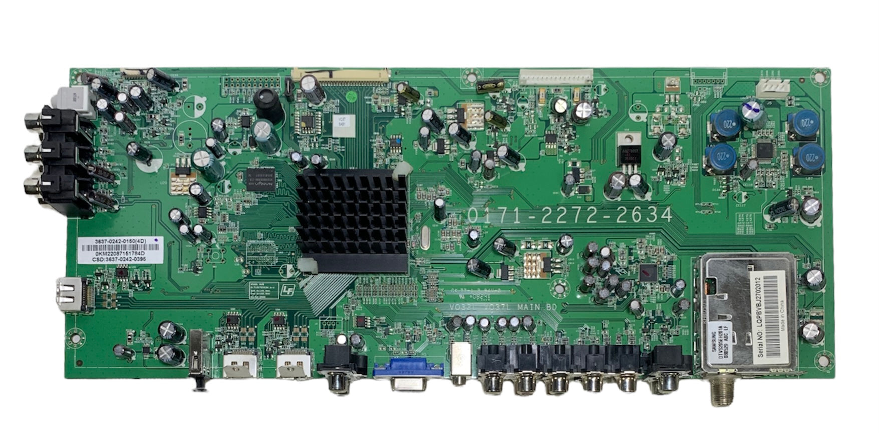 Vizio 3637-0242-0150 Main Board for VO37LHDTV10A