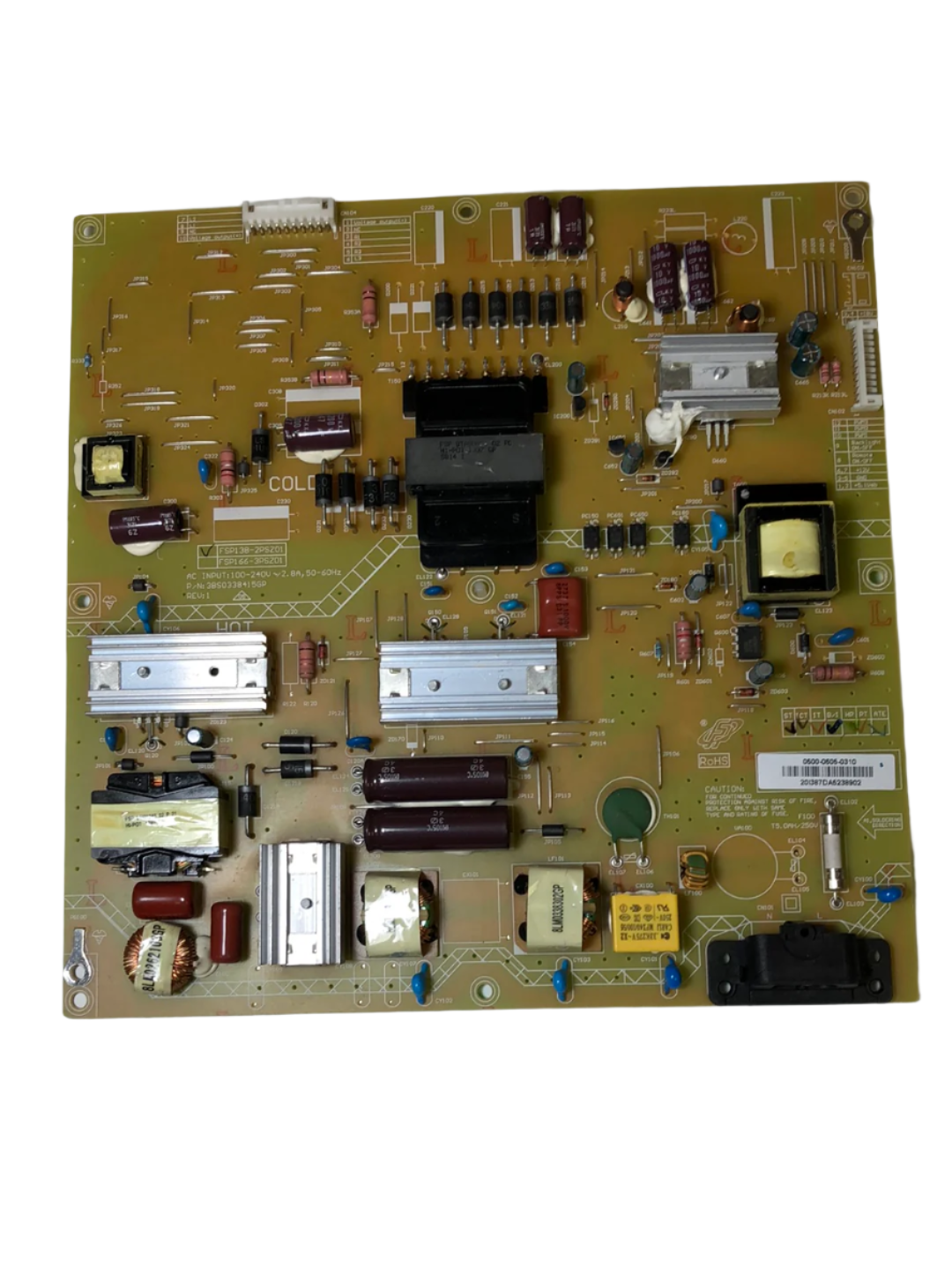 JVC 0500-0605-0310 (FSP138-2PSZ01) Power Supply / LED Board