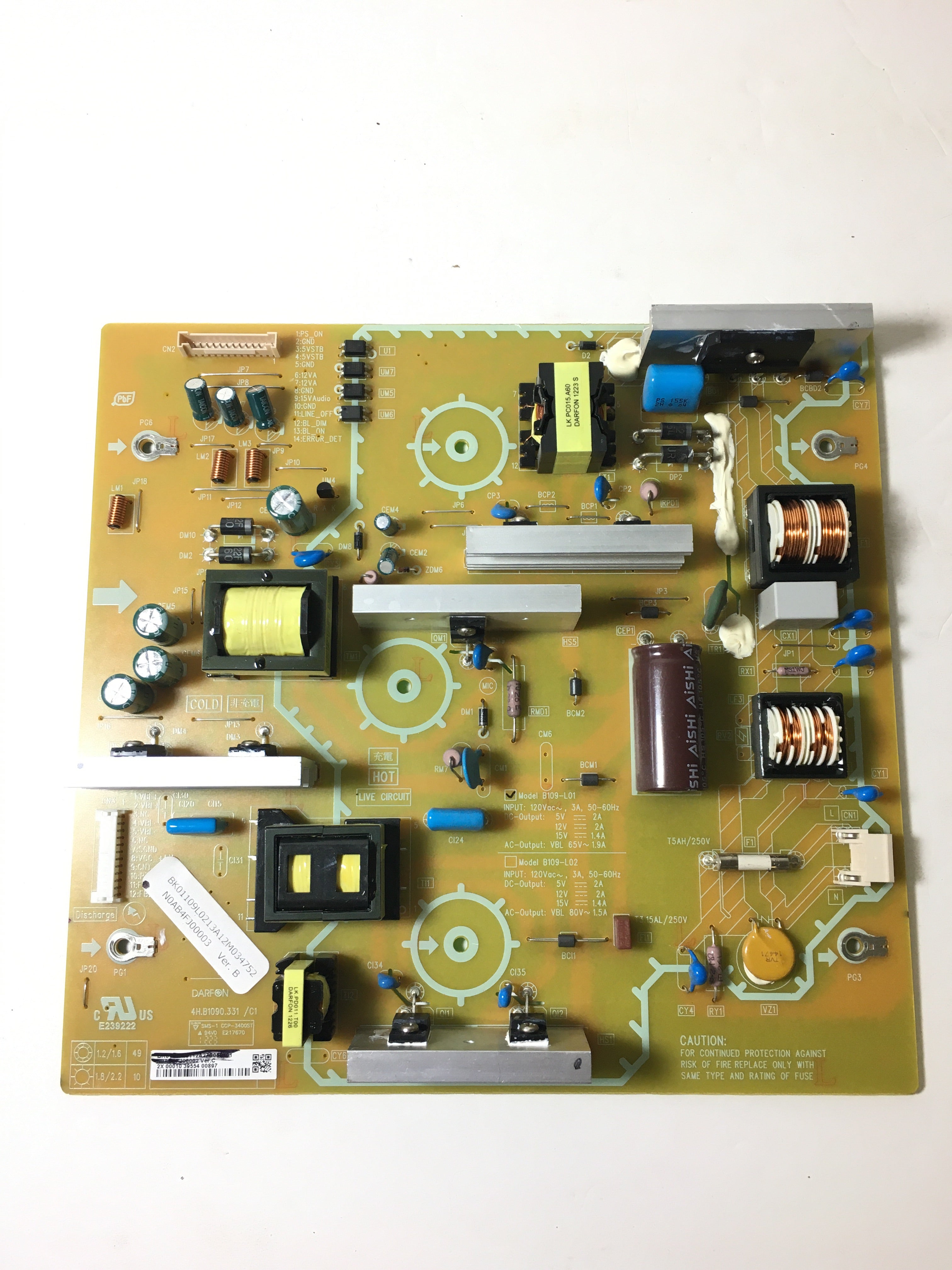 Sanyo N0AB4FJ00003 Power Supply for DP42841 P42841-06