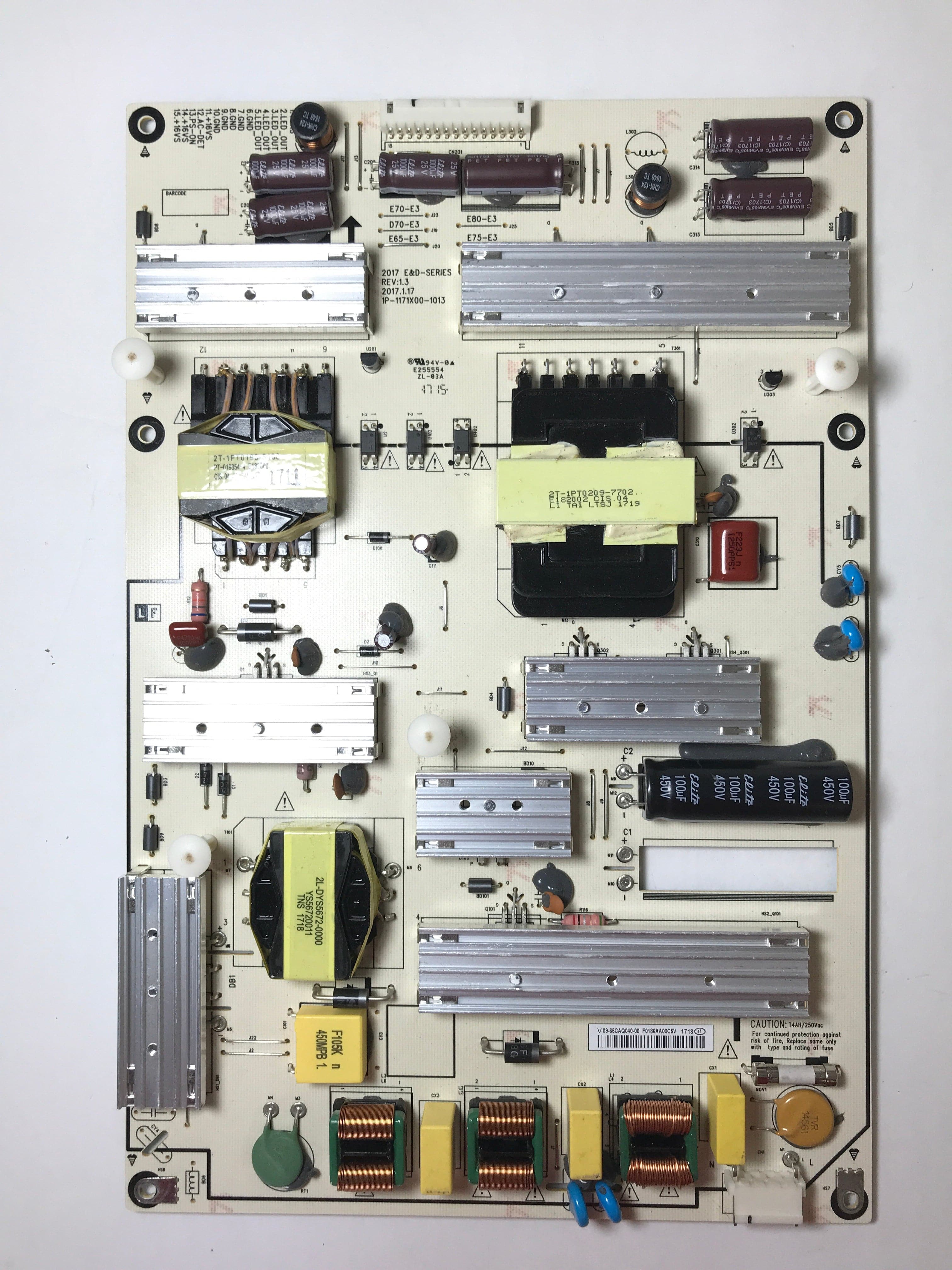 Vizio 09-65CAQ040-00 Power Supply / LED Board