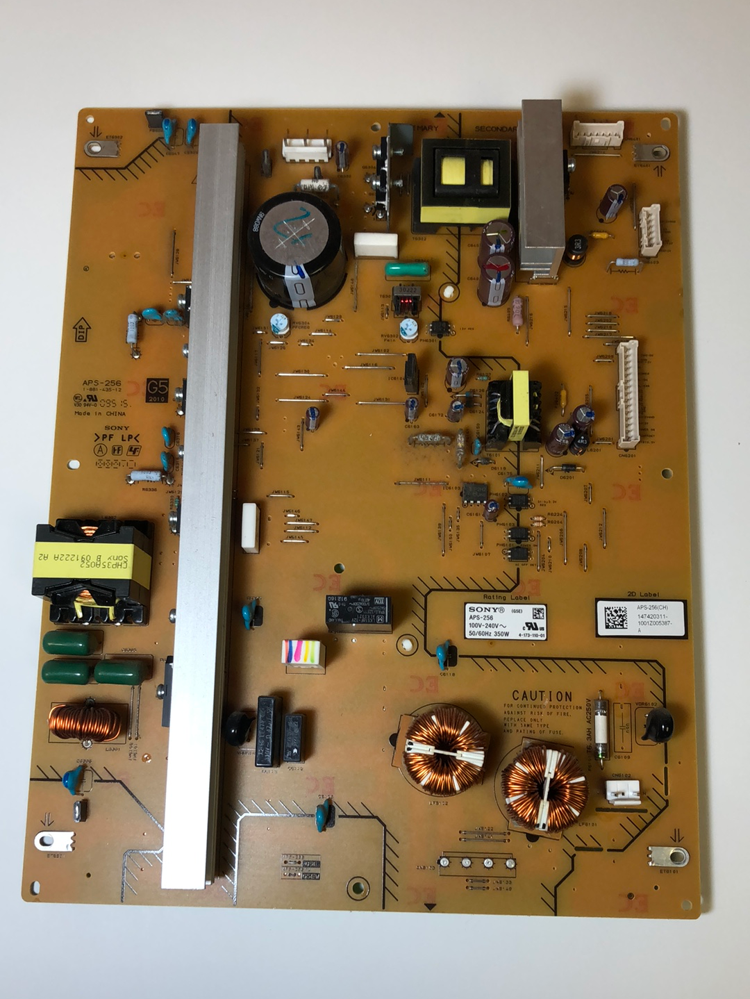 Sony 1-474-203-11 (APS-256, APS-256(CH)) Power Supply Unit