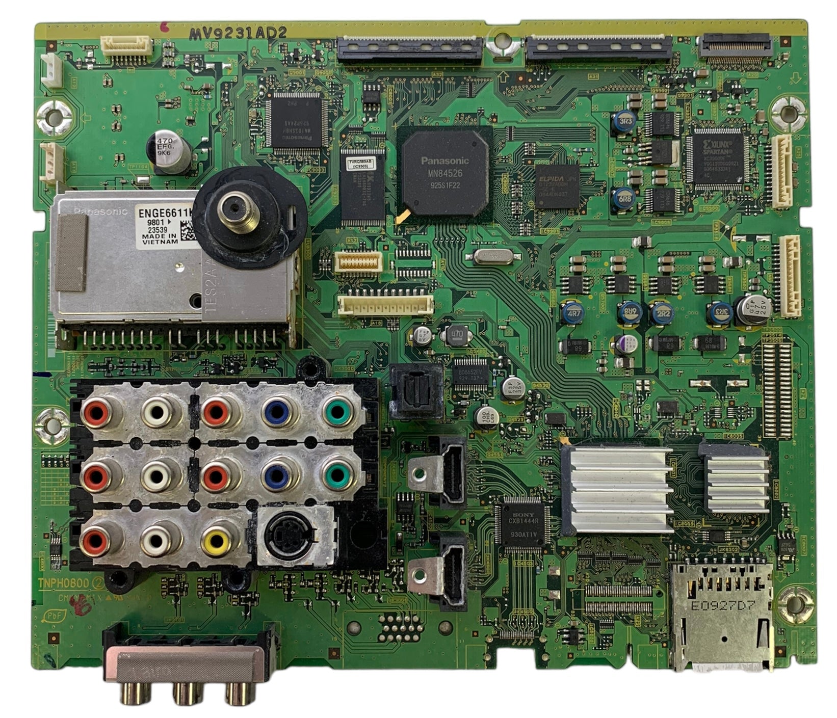 Panasonic TXN/A1ESUUS (TNPH0800AD) A Board for TC-P50C1