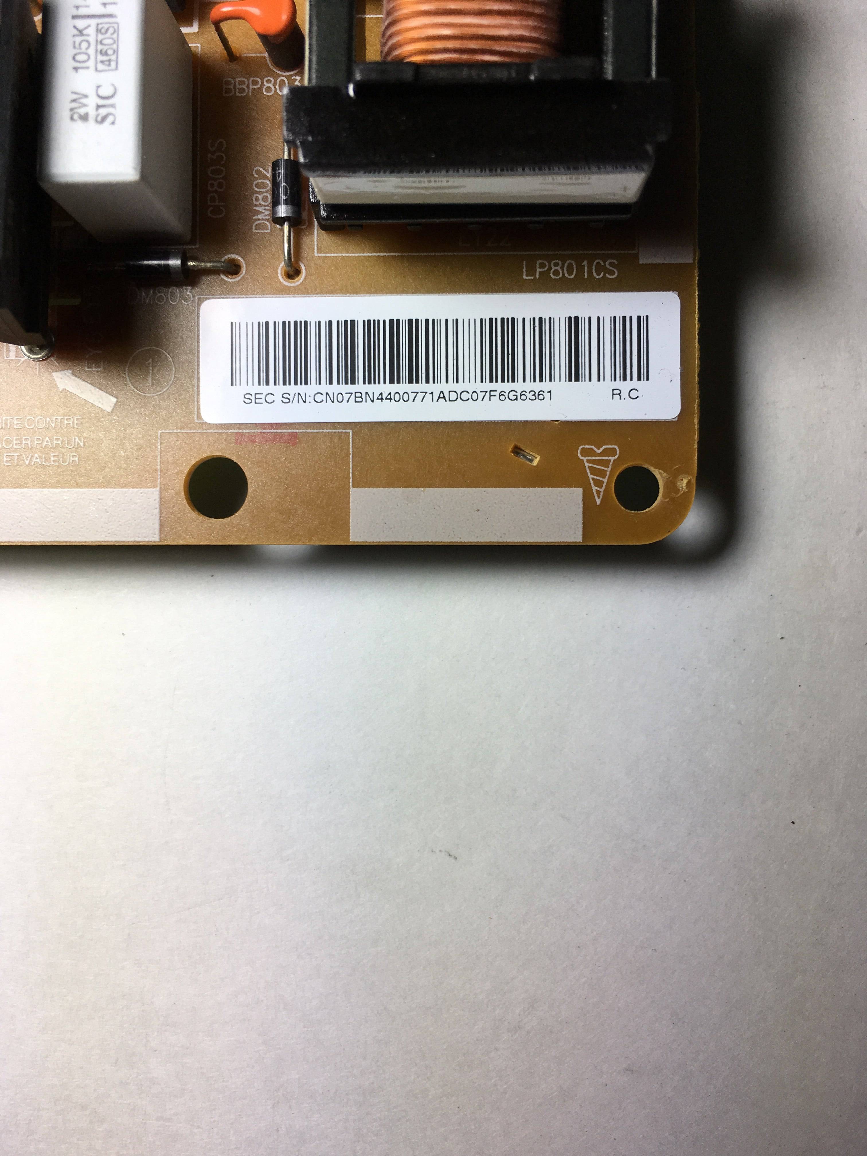 BN44-00771A Samsung Power Supply/LED Board