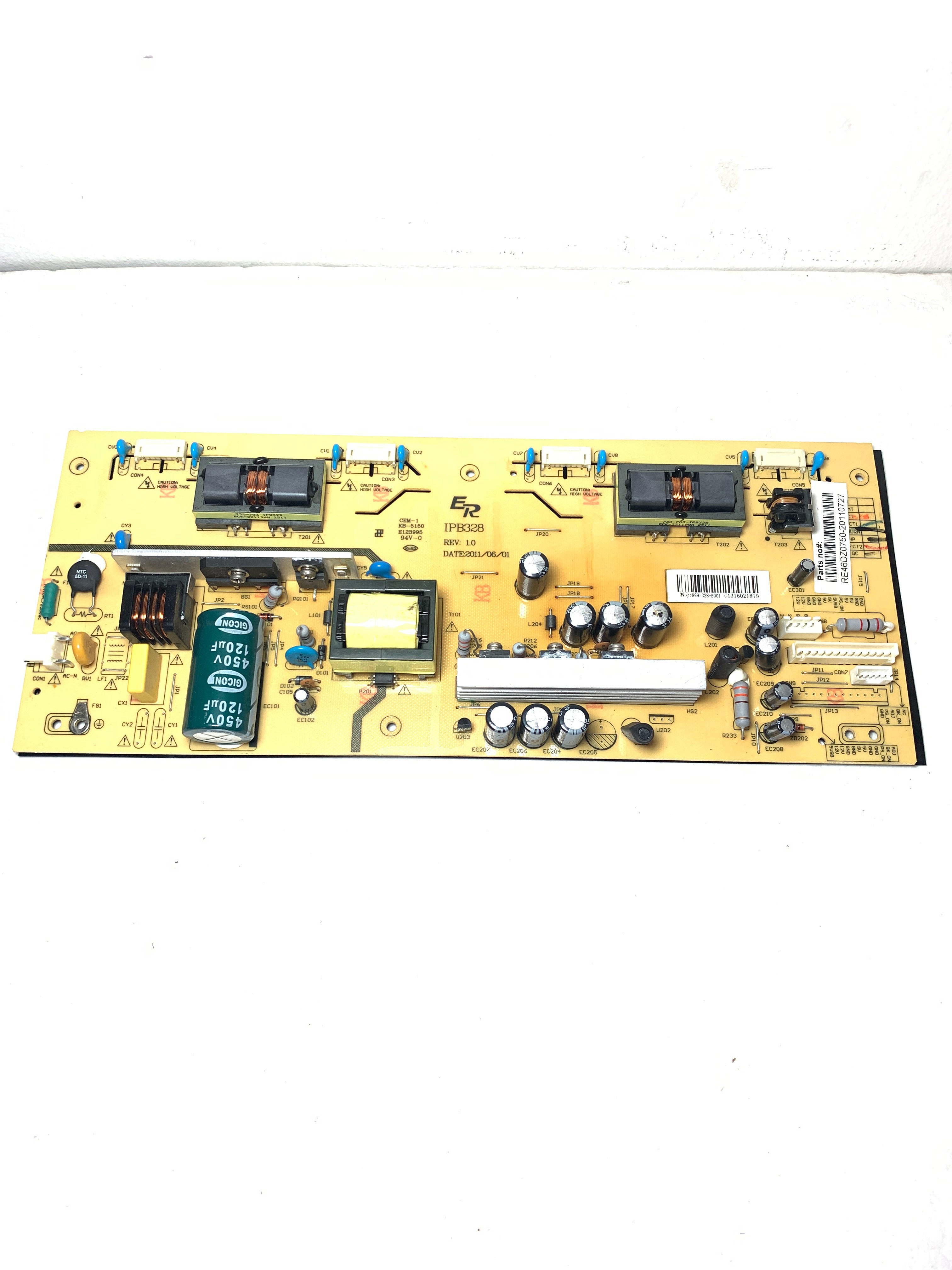 RCA RE46DZ0750 (IPB328) Power Supply / Backlight Inverter for 26LA30RQD