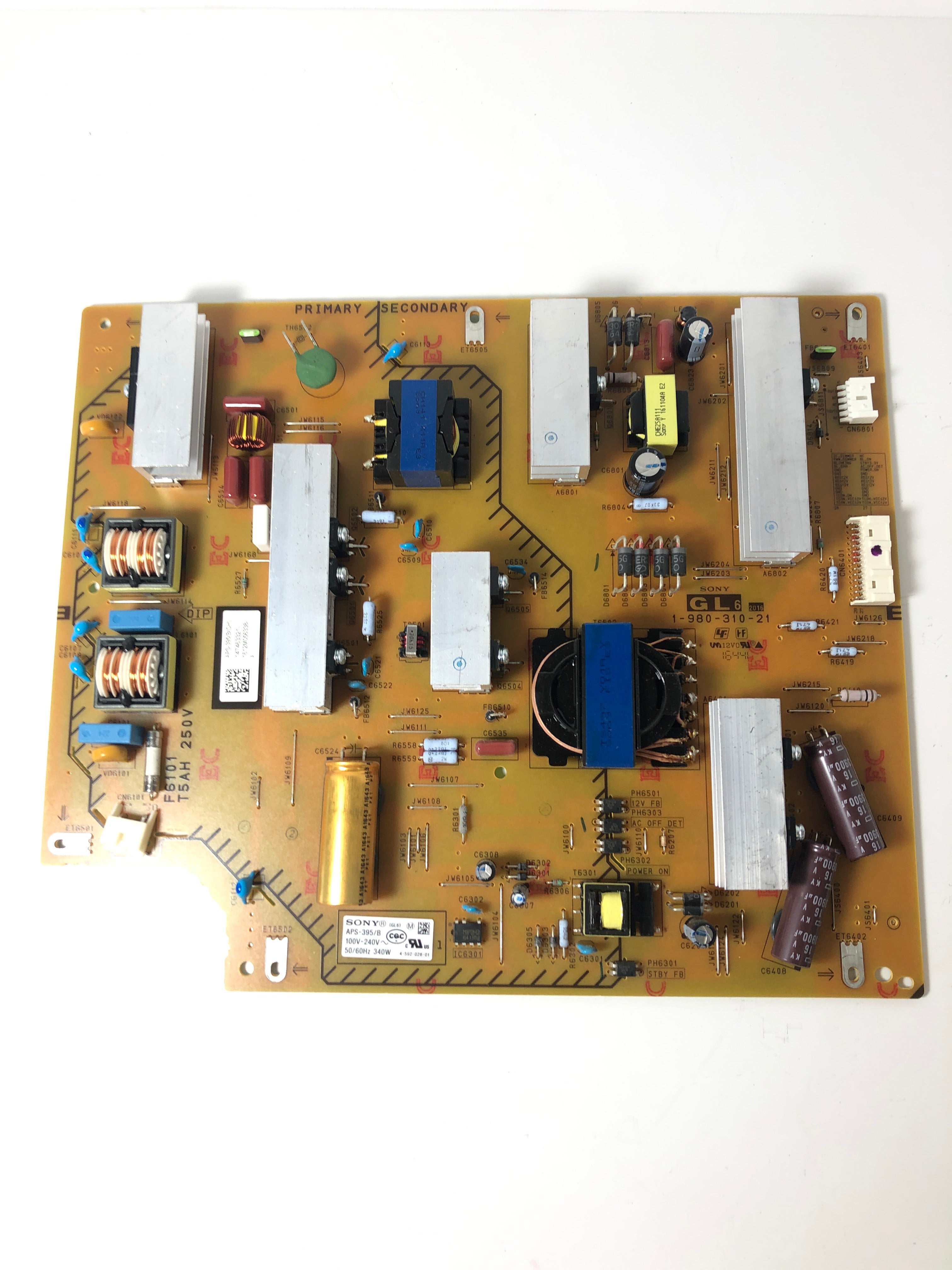 Sony 1-474-633-21 GL6 Power Supply Board
