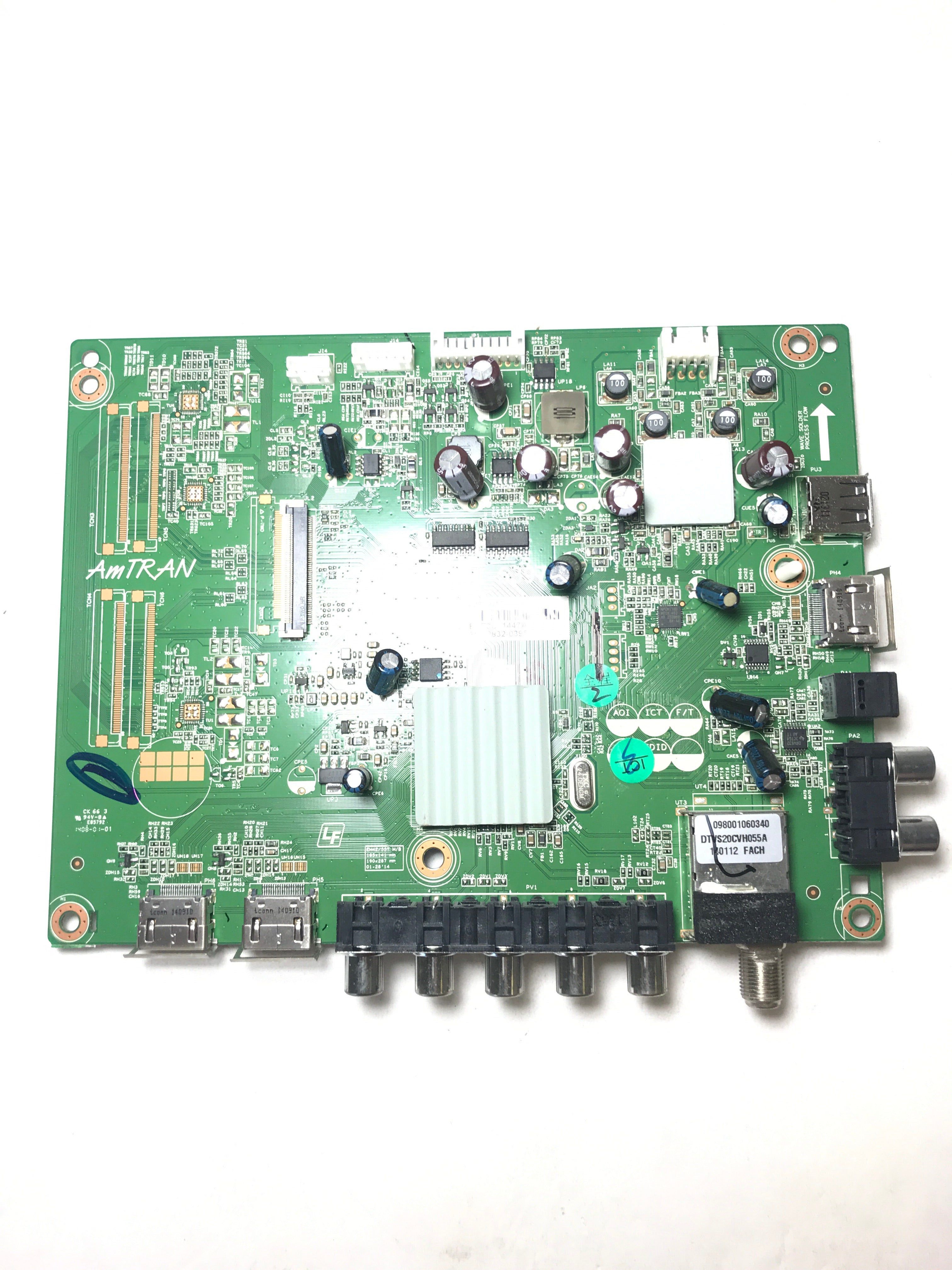 Sharp 9LE365508320395 Main Board for LC-55LE643U
