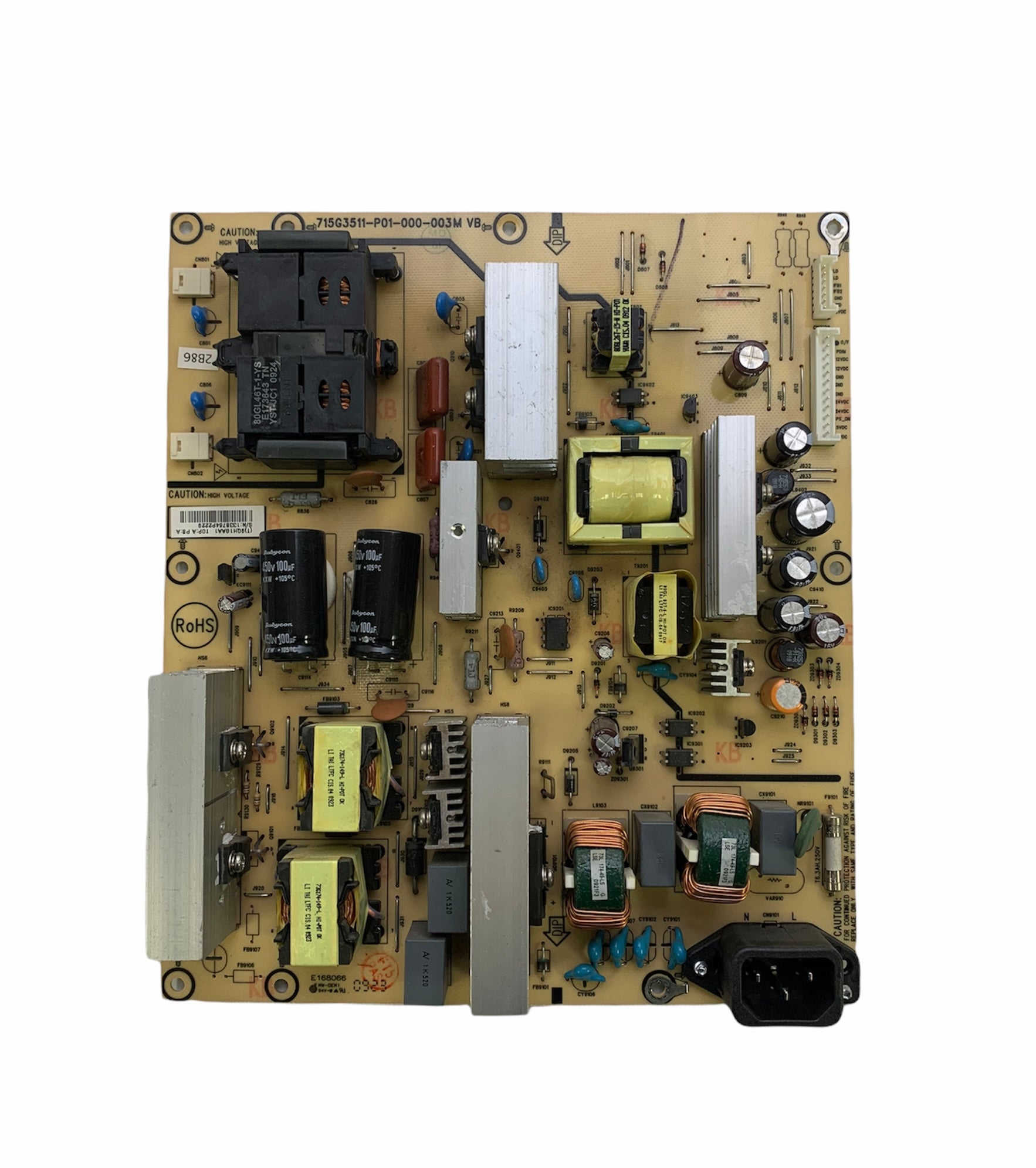 Insignia PWTV9QH1GAA1 Power Supply / Backlight Inverter