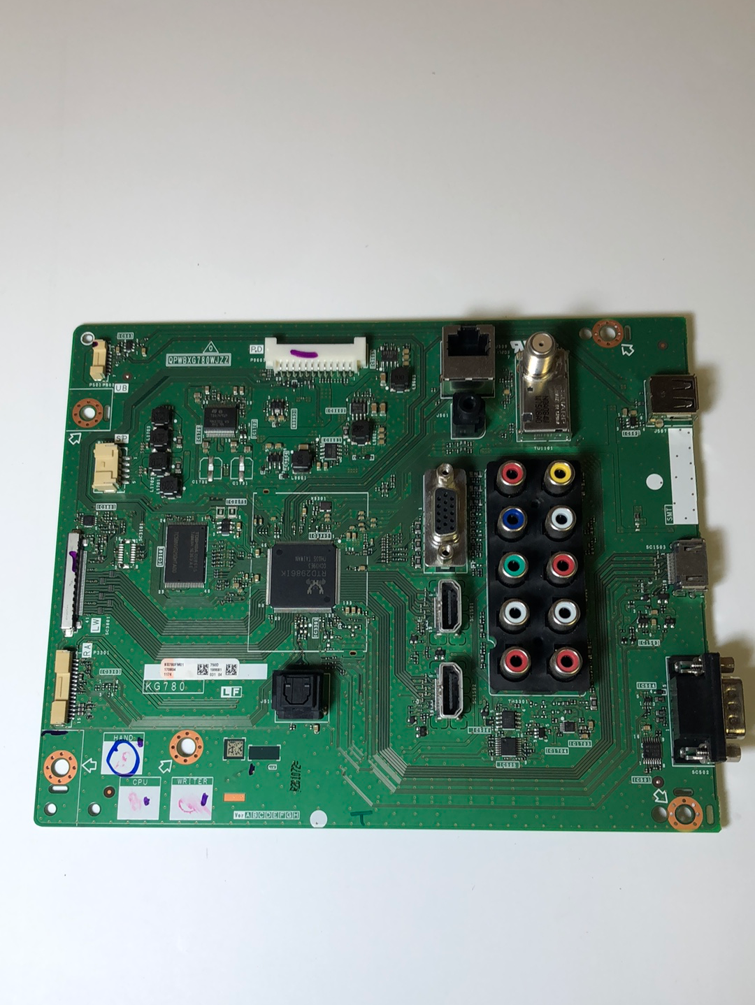 Sharp DUNTKG780FM01 Main Board for PN-LE601