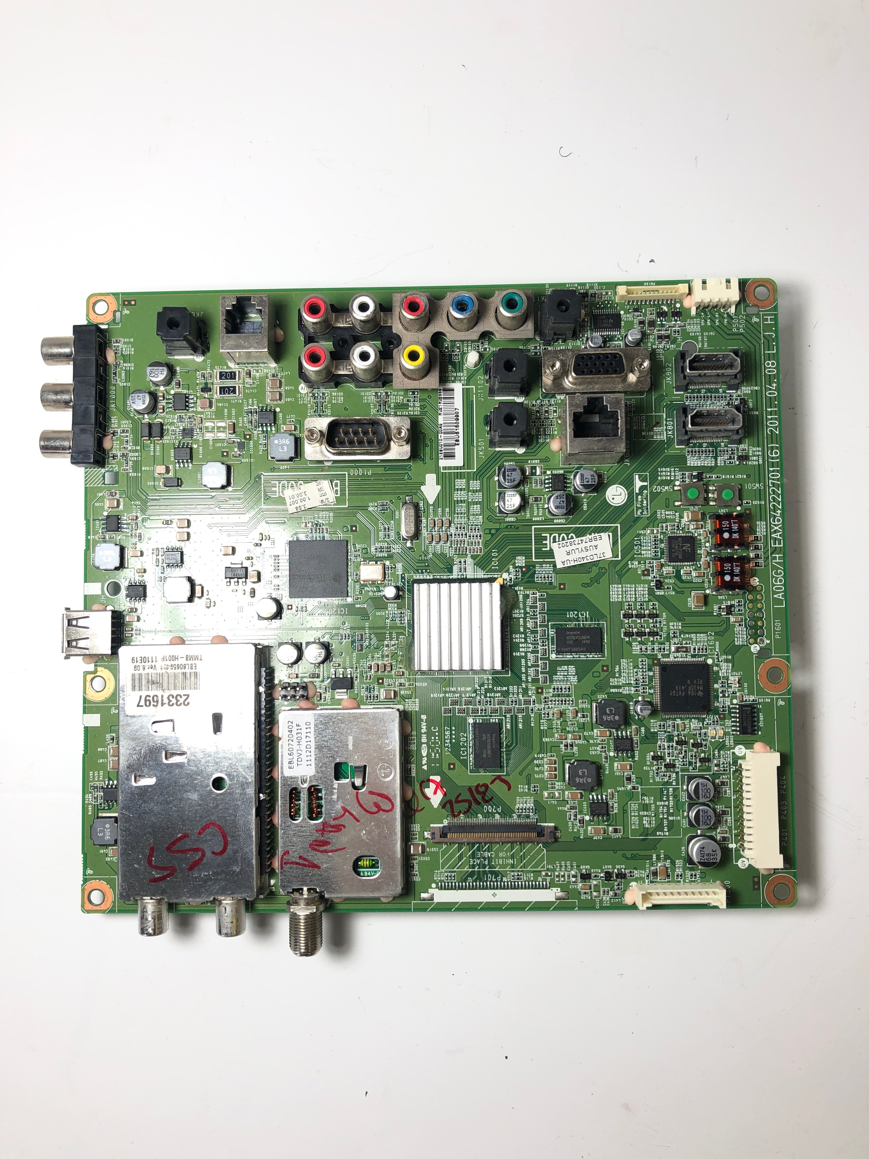 LG EBU61509907 Main Board for 37D340H-UA