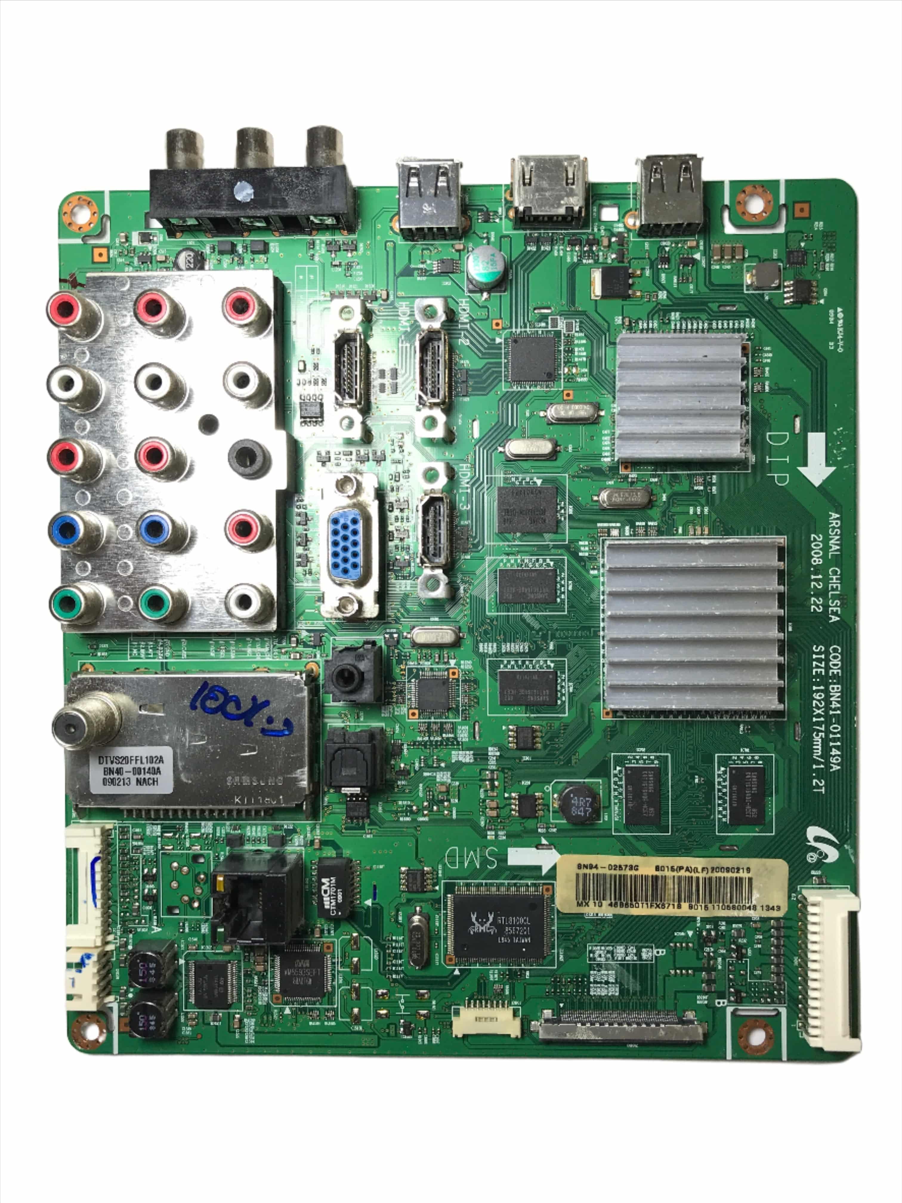 Samsung BN94-02573G (BN41-01149A) Main Board for LN46B650T1FXZA
