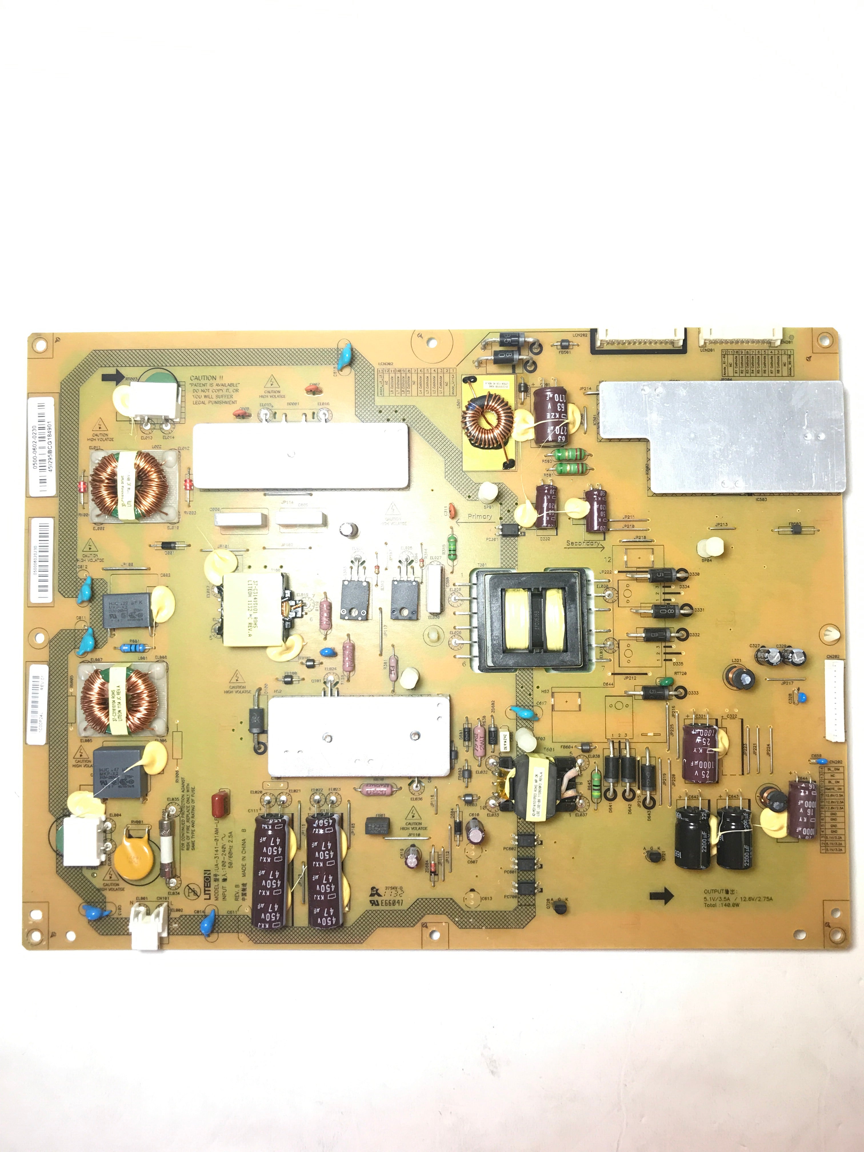 JVC 0500-0602-0230 Power Supply for JLE42BC3001