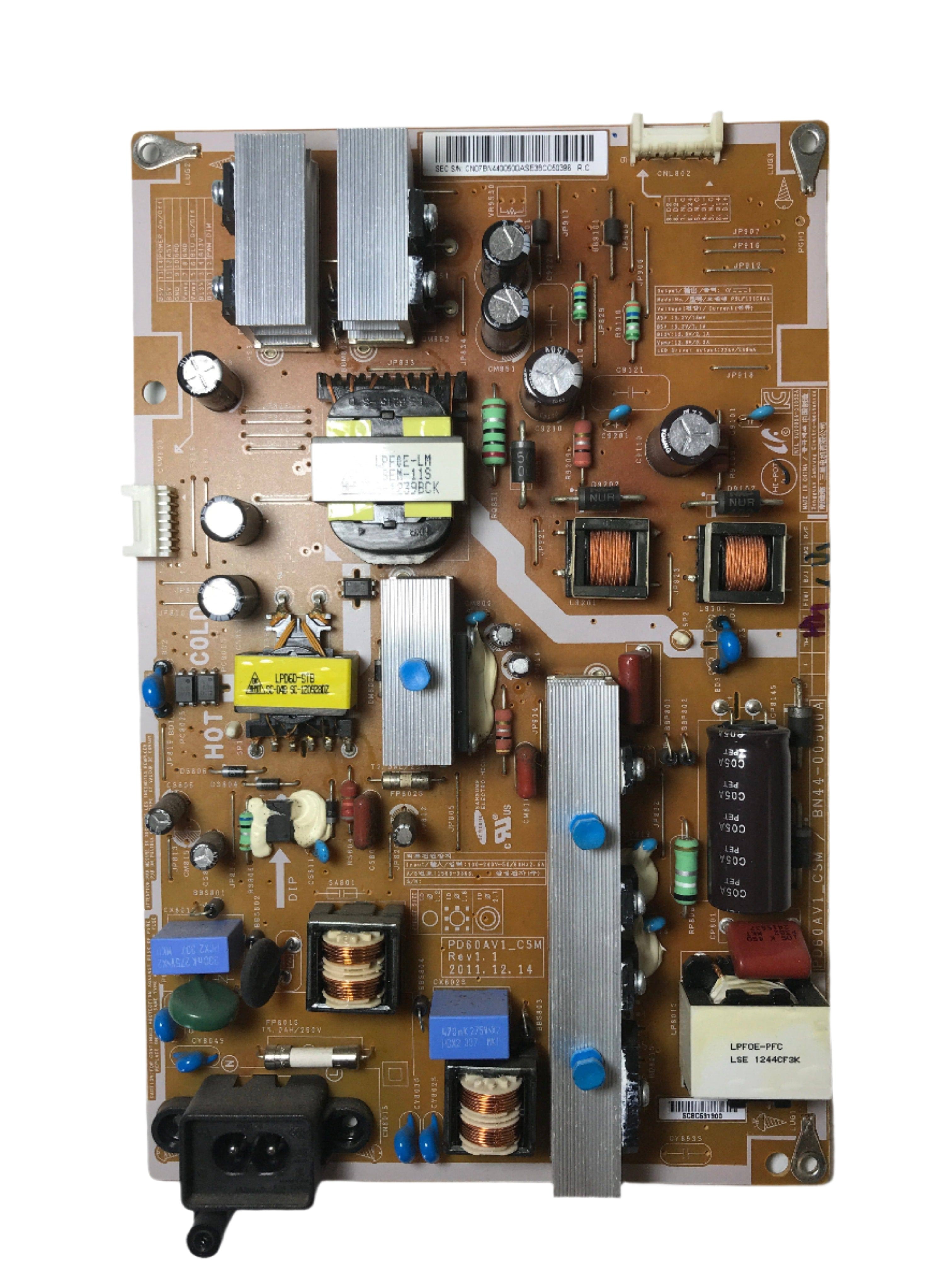 Samsung BN44-00500A (PSLF131C04A) Power Supply / LED Board