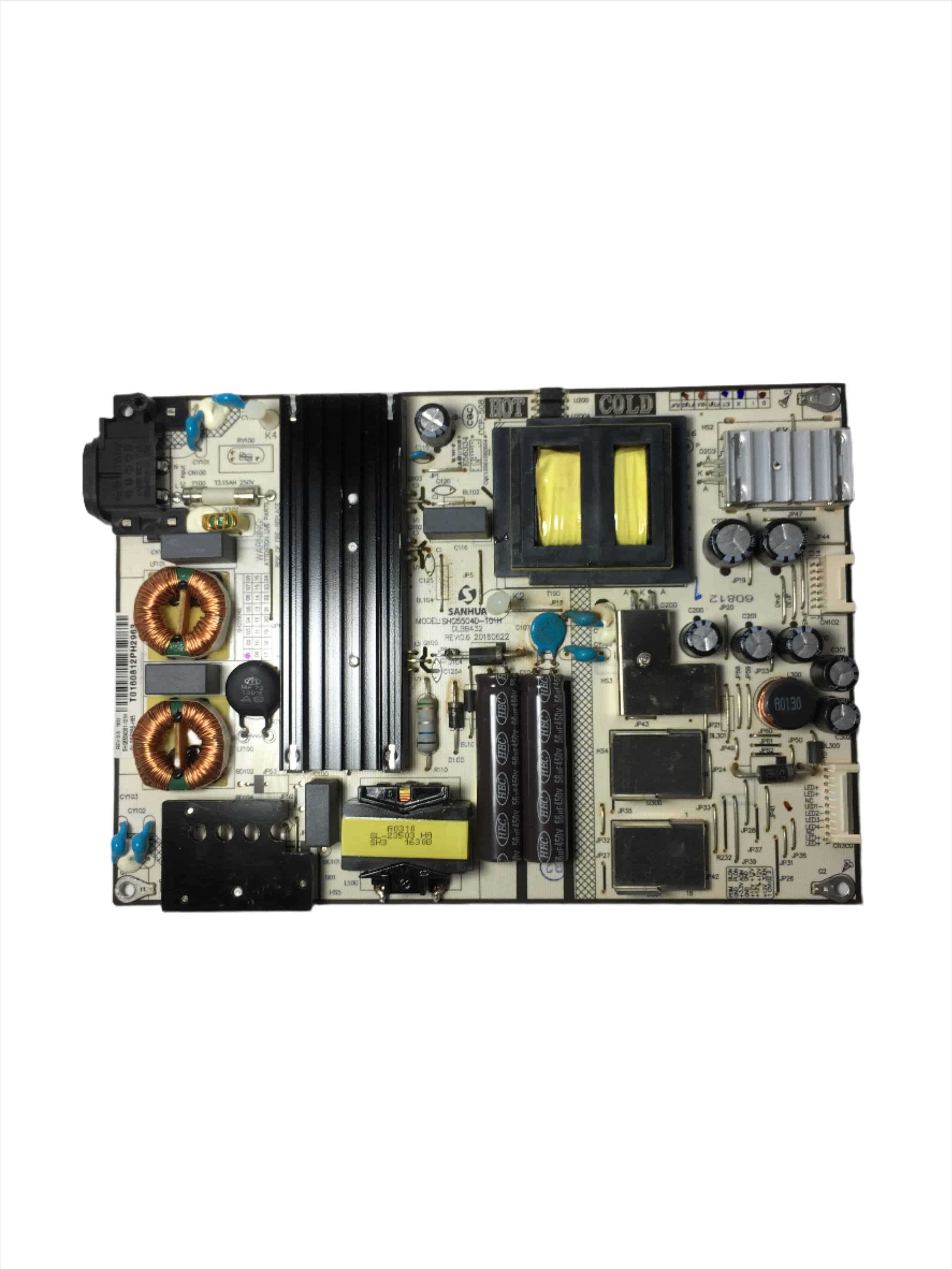 TCL 81-PBE055-H95 (SHG5504D01-101H) Power Supply for 55US5800 55US57