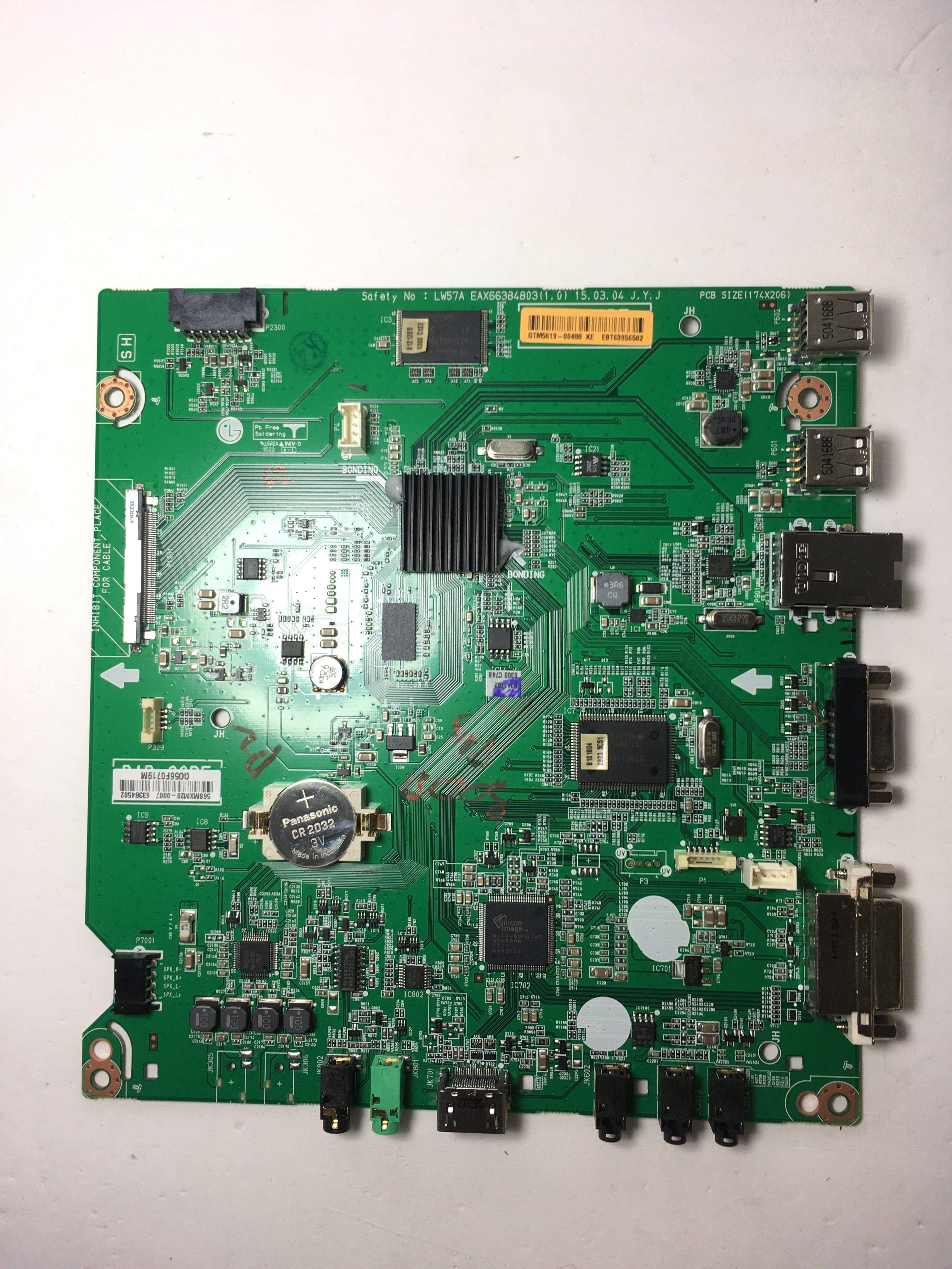 LG EBT63956502 Main Board for 43SE3KB-BE