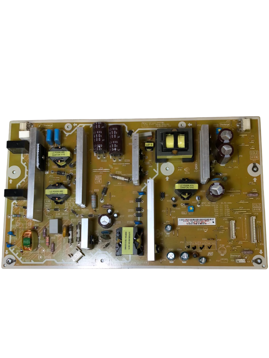 Sanyo N0AE5JK00012 Power Supply for DP42740 DP50741 B-159-001 4H.B159.001/E3