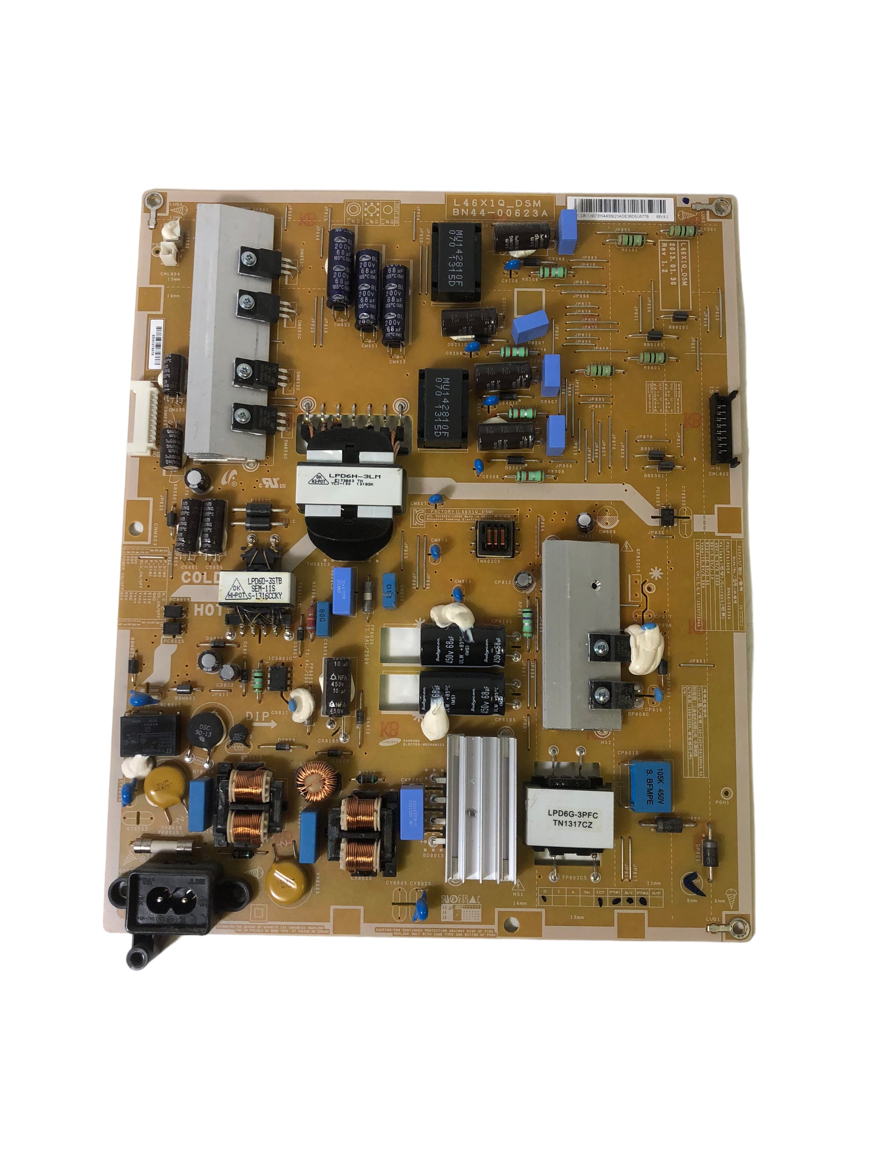 Samsung BN44-00623A (PSLF161X05A) Power Supply / LED Board