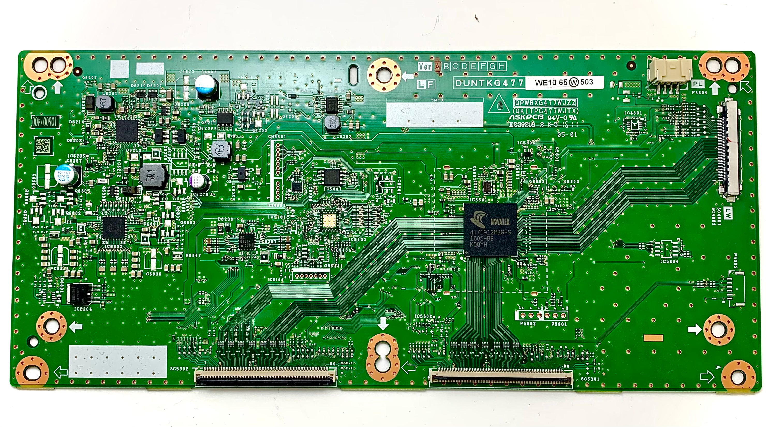 Sharp DUNTKG477FM10 T-Con Board
