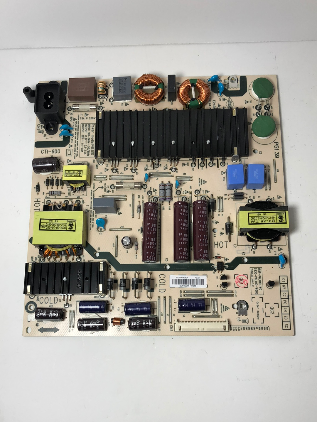 LG COV33699401 Power Supply