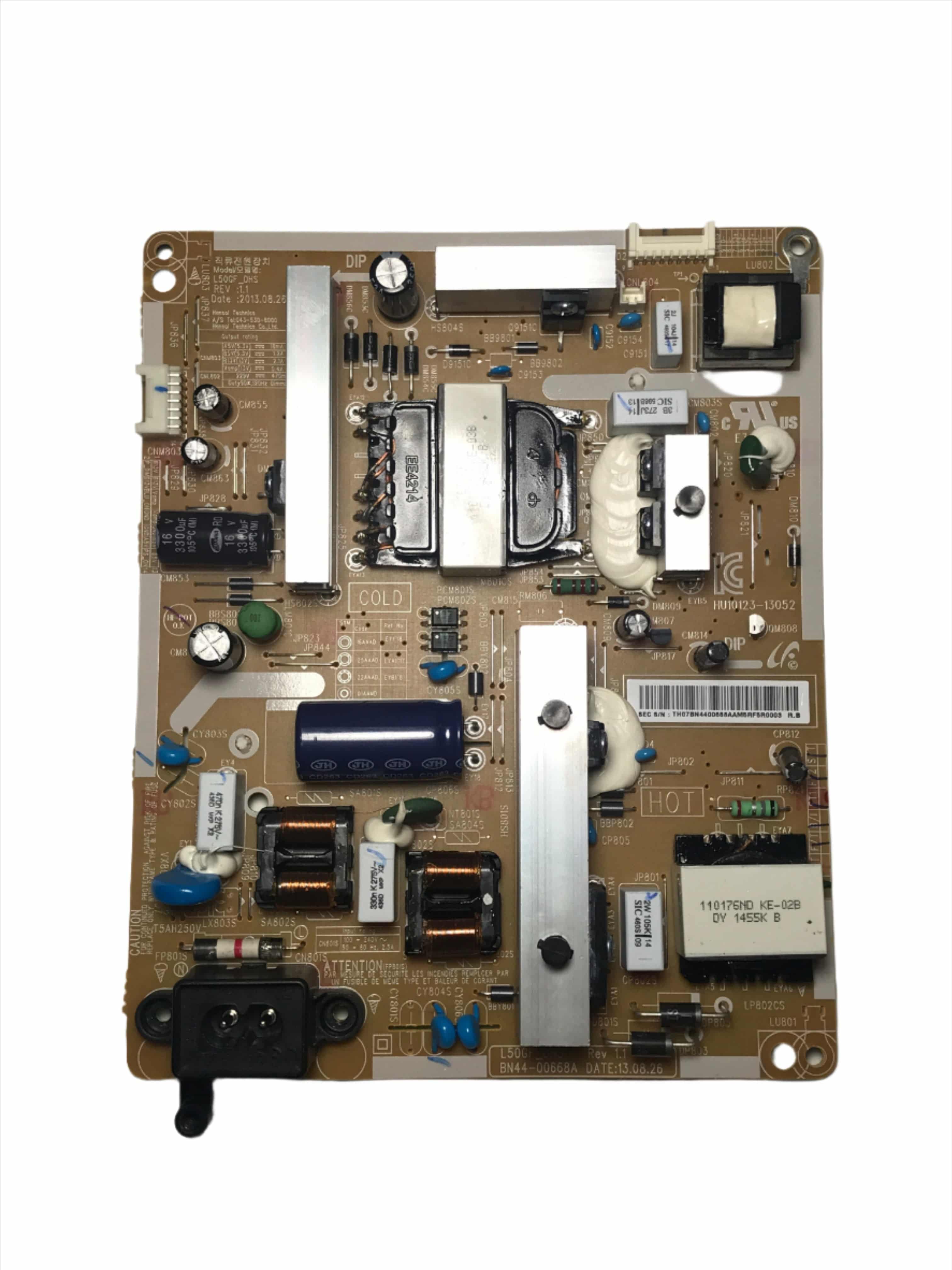 Samsung BN44-00668A Power Supply / LED Board