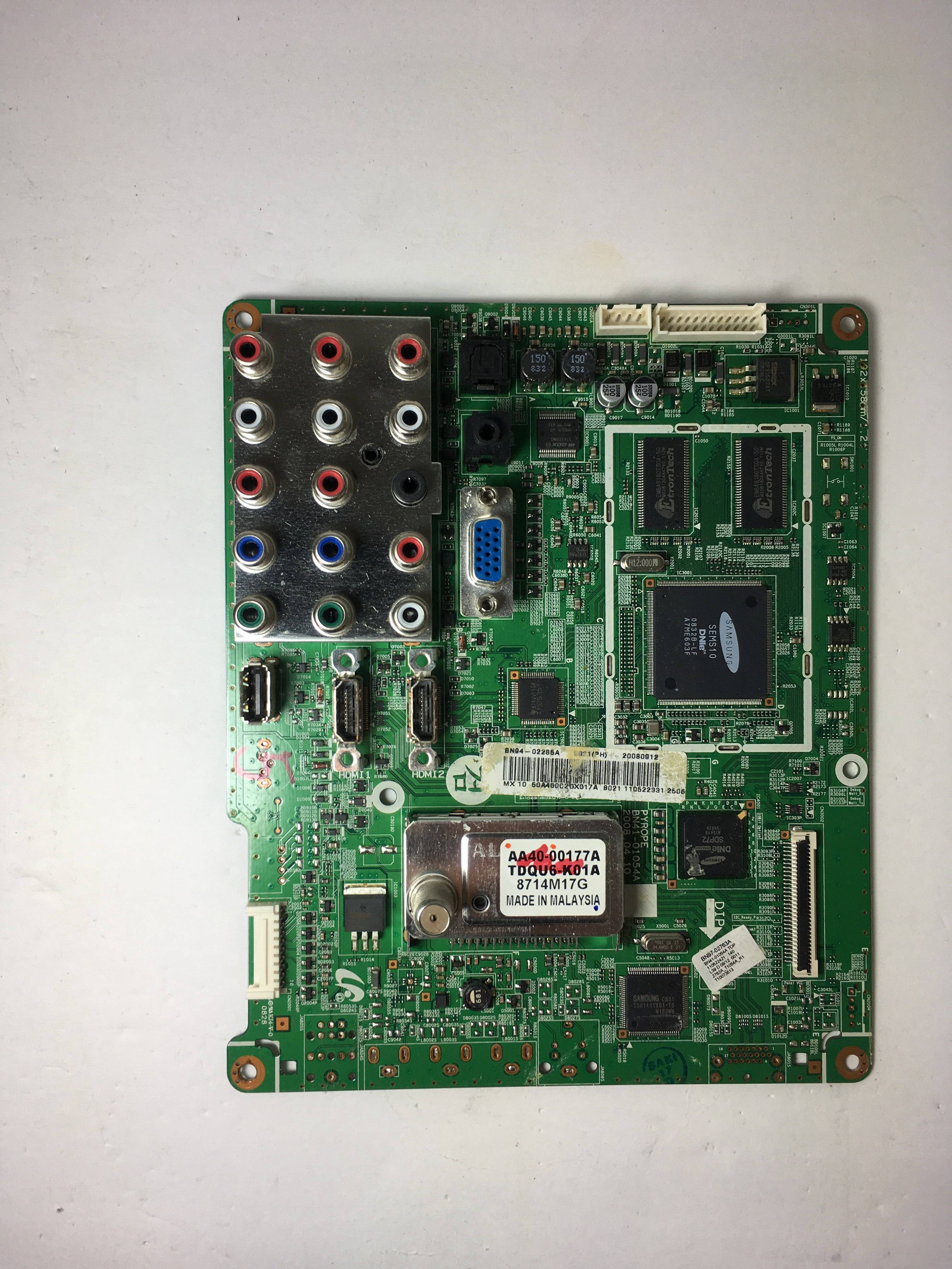 Samsung BN94-02285A (BN41-01054A) Main Board for PN50A400C2DXZA